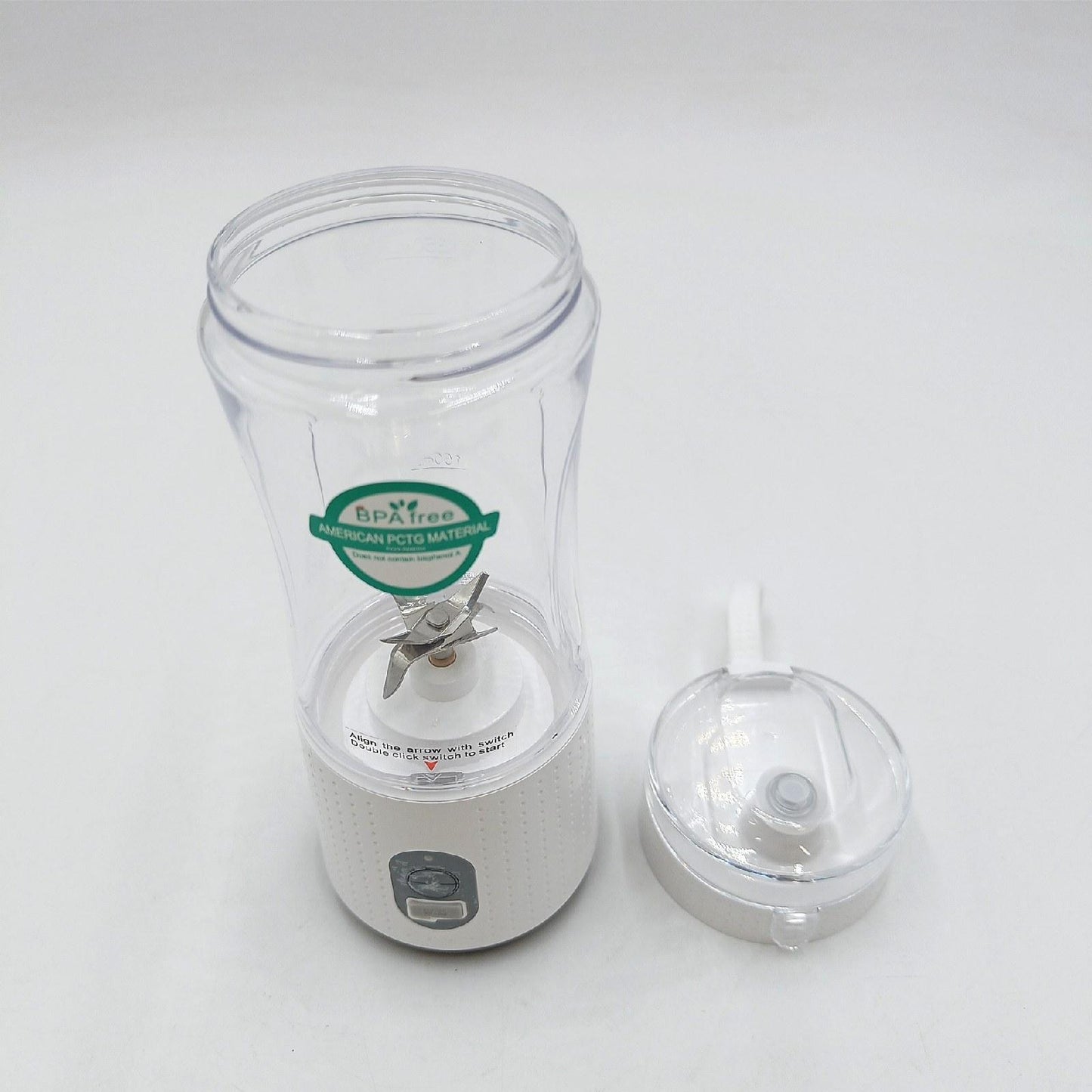 Tragbarer Personal Mixer Smoothie Maker Saftbecher 4000 mAh USB Wiederaufl