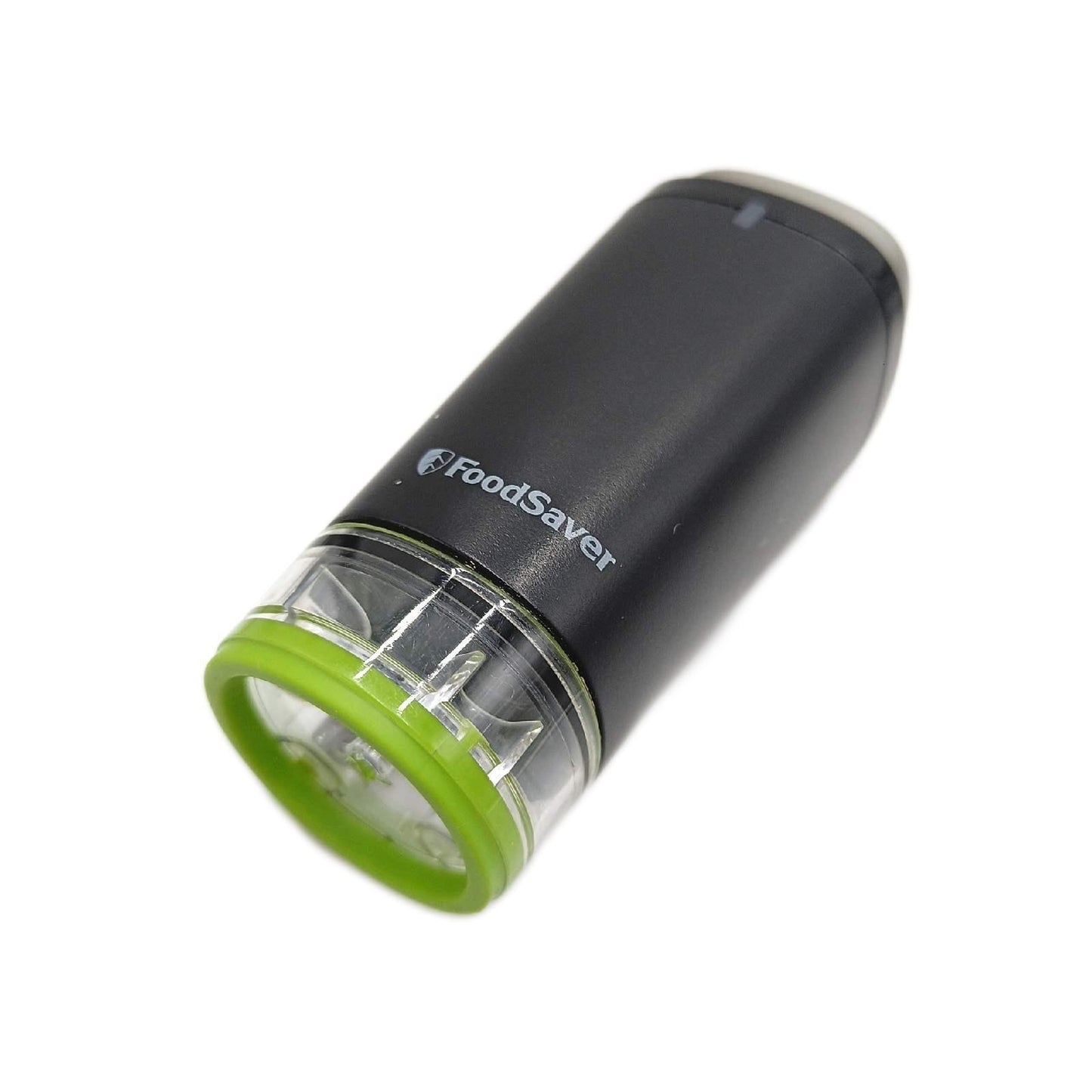 FoodSaver kabelloser Handvakuumierer zum Versiegeln von Lebensmitteln mit Ladestation | Mini Vakuumiergerät mit 1 Behälter zum Einmachen und Marinieren und 5 Frischhalte-Vakuumierbeuteln [VS1199X]