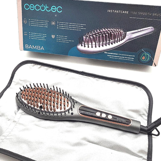 Cecotec Glättbürste Haargerät Haarpflege Bamba InstantCare 1100 digitale Steuerung