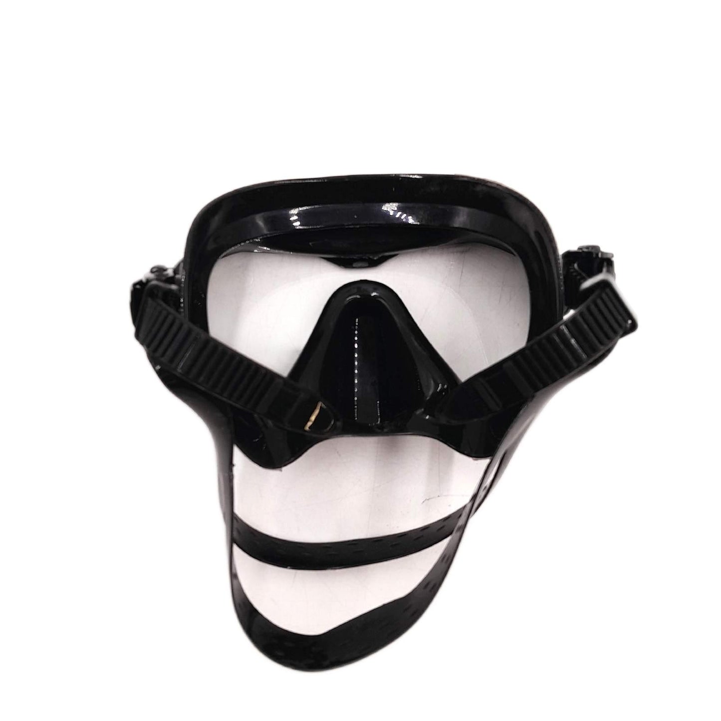 Seac Unisex-Adult Appeal Italien hergestellte Einglas-Tauchmaske mit Einer 3D-Schnalle direkt am Maskenkörper, schwarz, Standard