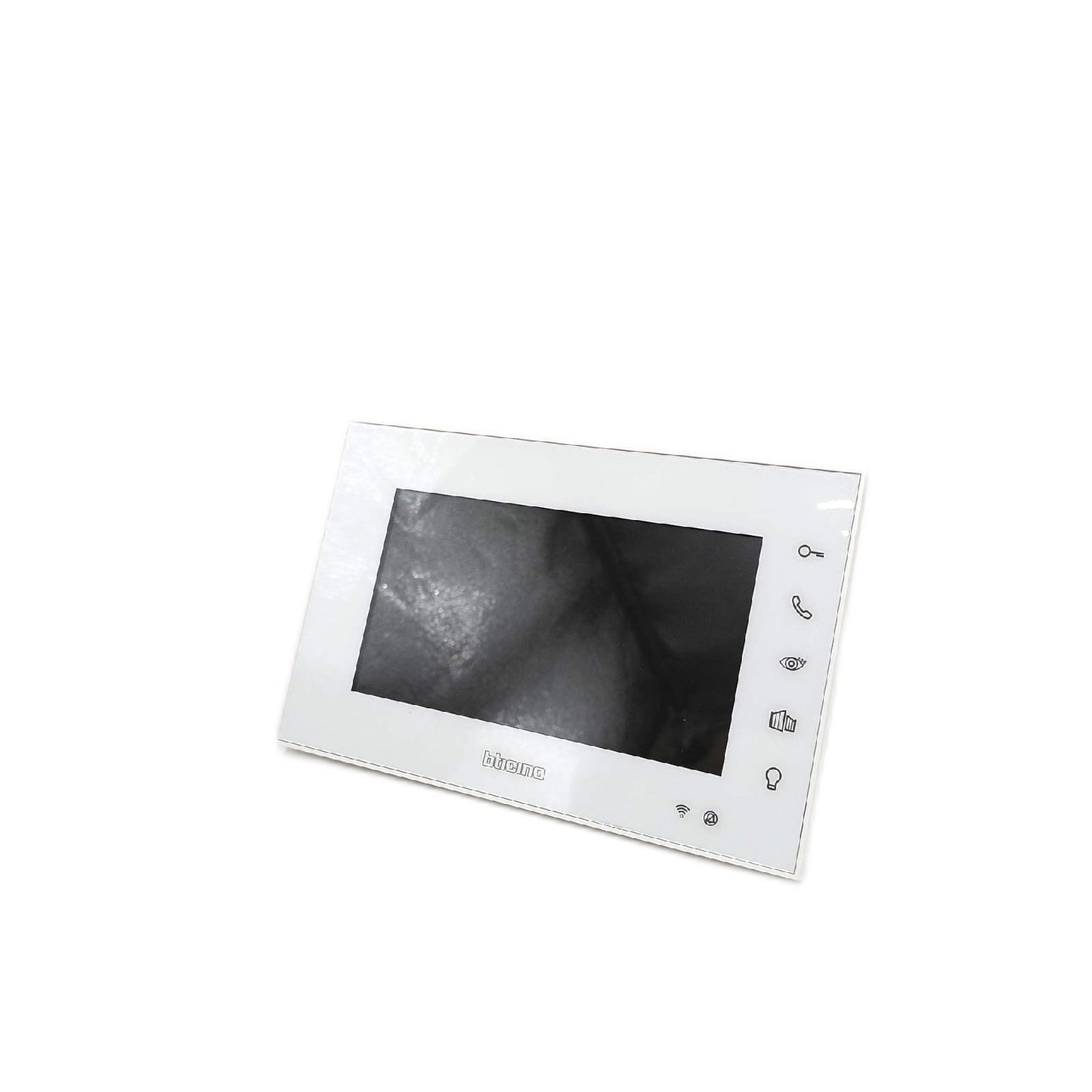 Bticino 335253 WIFI Video-Türsprechanlage mit zusätzlichem 2-Draht-Monitor, 7-Zoll-Display, Farben mit Freisprecheinrichtung, Touchscreen, App-Steuerung, zweites Display für Doppel- oder