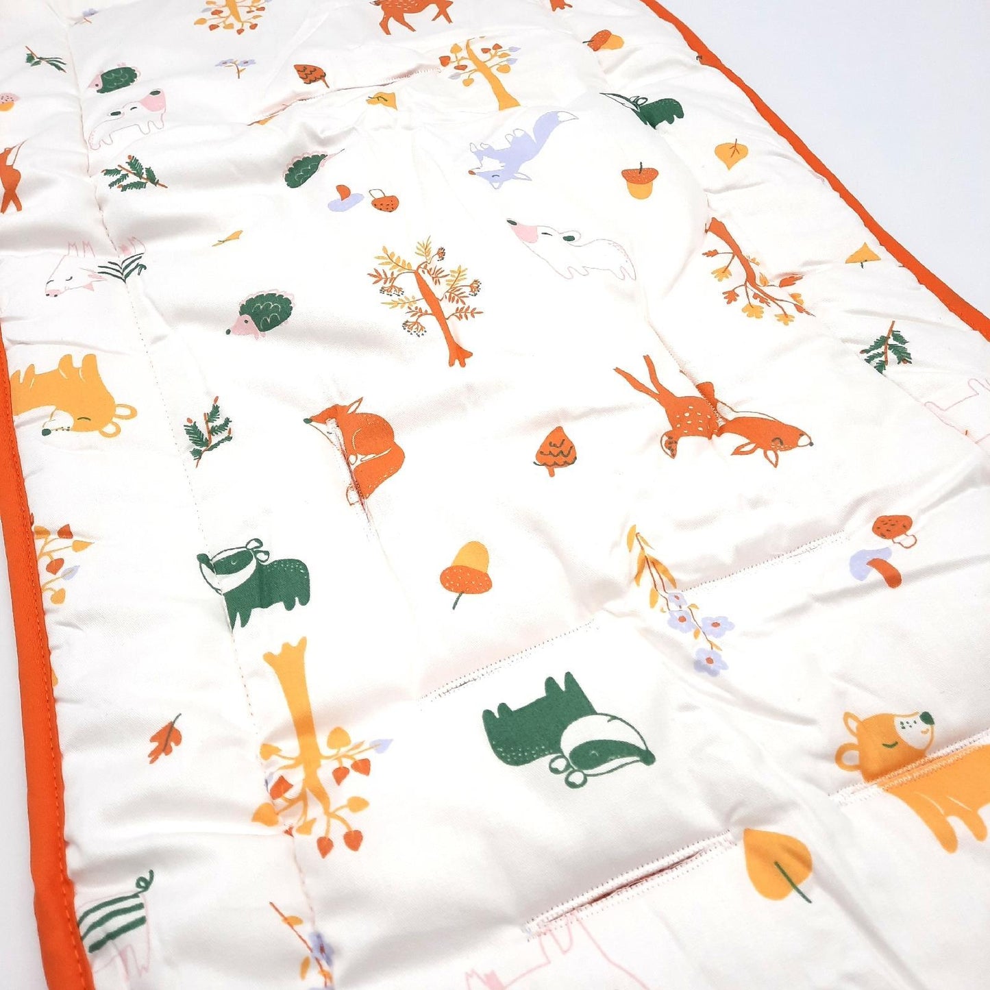 Miracle Sitzbezug Kinderwagen Baby Zubehör Reduzierstück Babydecke Familienausflug Gemütlich weich Kunstleder