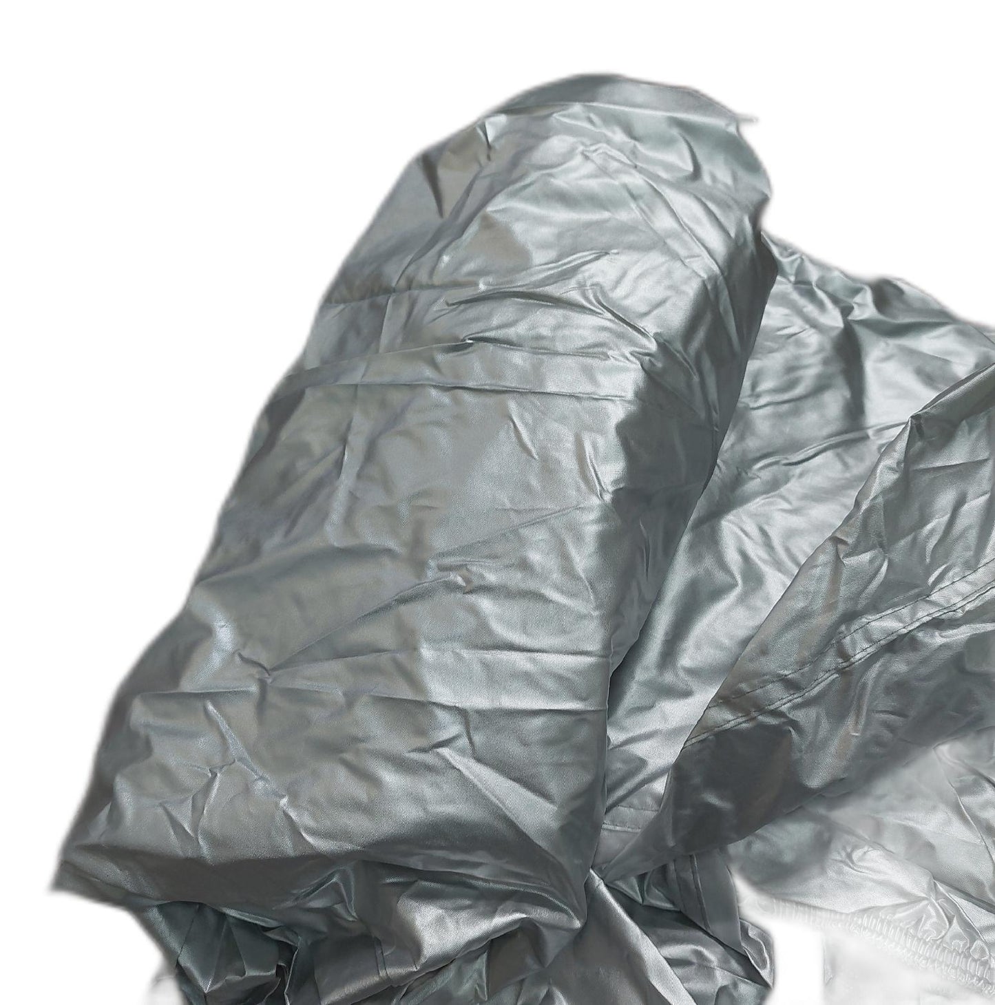 Amazon Basics Autoabdeckung Auto Zubehör Silber Oxford 150D wetterfest für Limousinen bis 480 cm