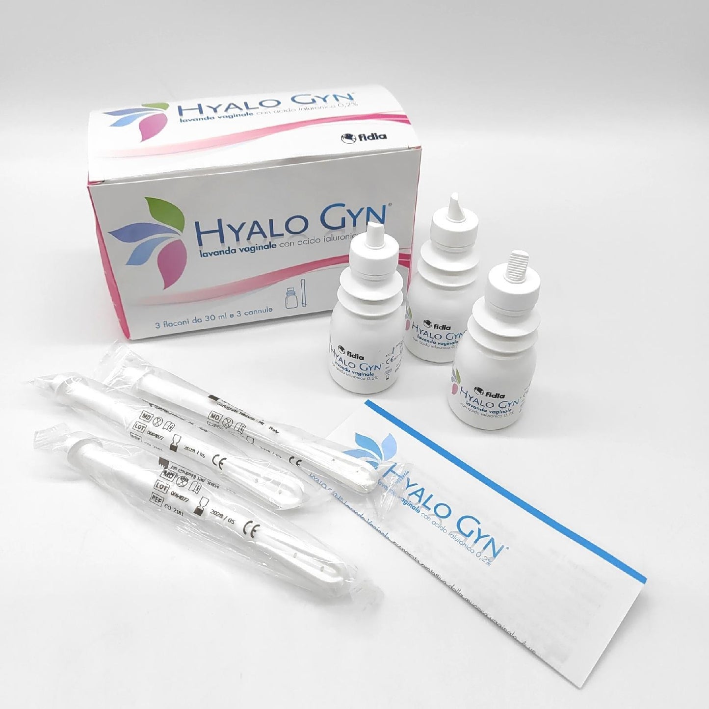 Hyalo Gyn Vaginalspülung Intimpflege Vaginalpflege Schutz der Vaginalschleimhaut Effektive Pflege 3 Flaschen