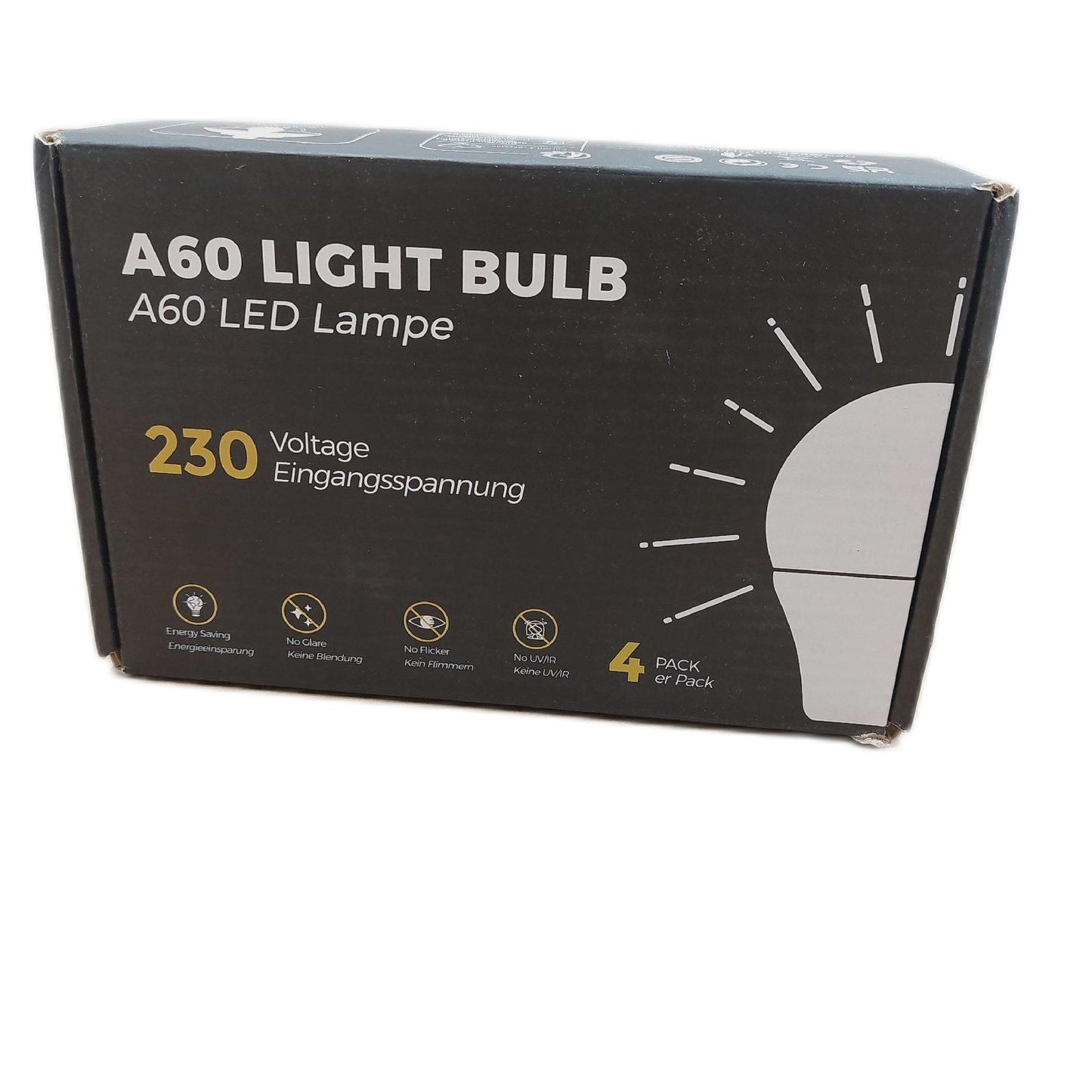 LED E27 Glühbirne LOHAS 15W Warmweiß 2700K 1800LM A603 Energiesparend