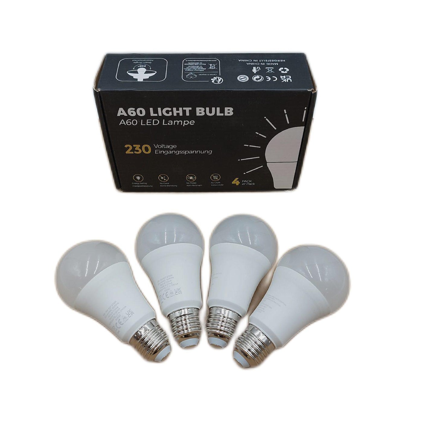 LED E27 Glühbirne LOHAS 15W Warmweiß 2700K 1800LM A603 Energiesparend