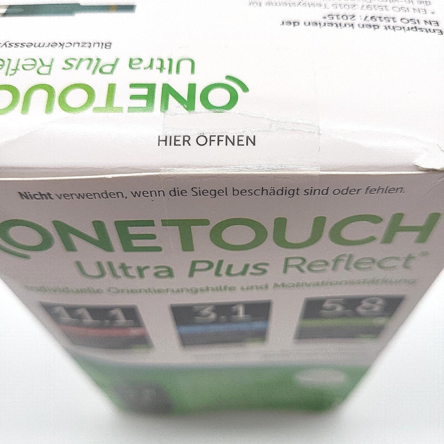 OneTouch Ultra Plus Reflect Blutzucker Messgerät mmoll I Diabetes Testset