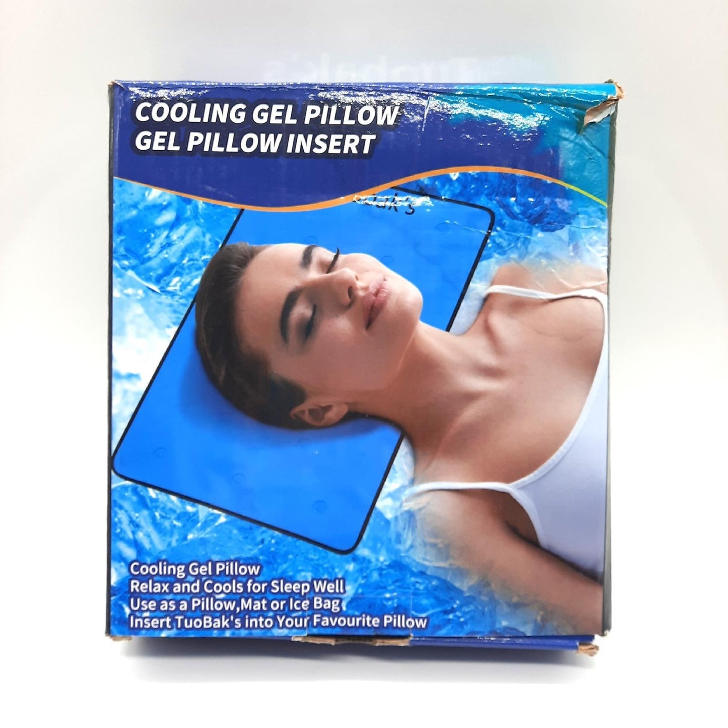 Tuobak Kopfkissen Kopfkissenbezüge Kinder 60x40cm Schlafkomfort Kühlend weich atmungsaktiv