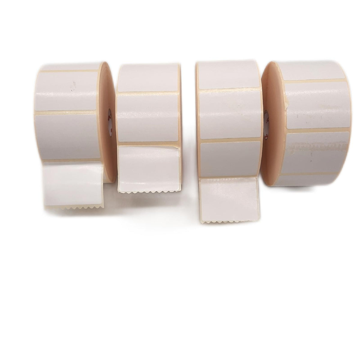 METO Thermotransfer Etiketten  49 x 38 mm  weiß  4 Rollen