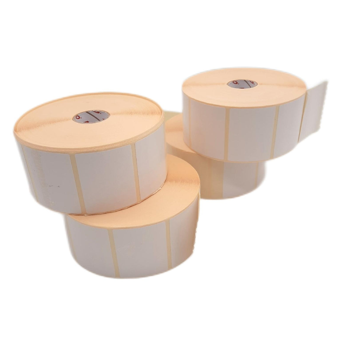METO Thermotransfer Etiketten  49 x 38 mm  weiß  4 Rollen