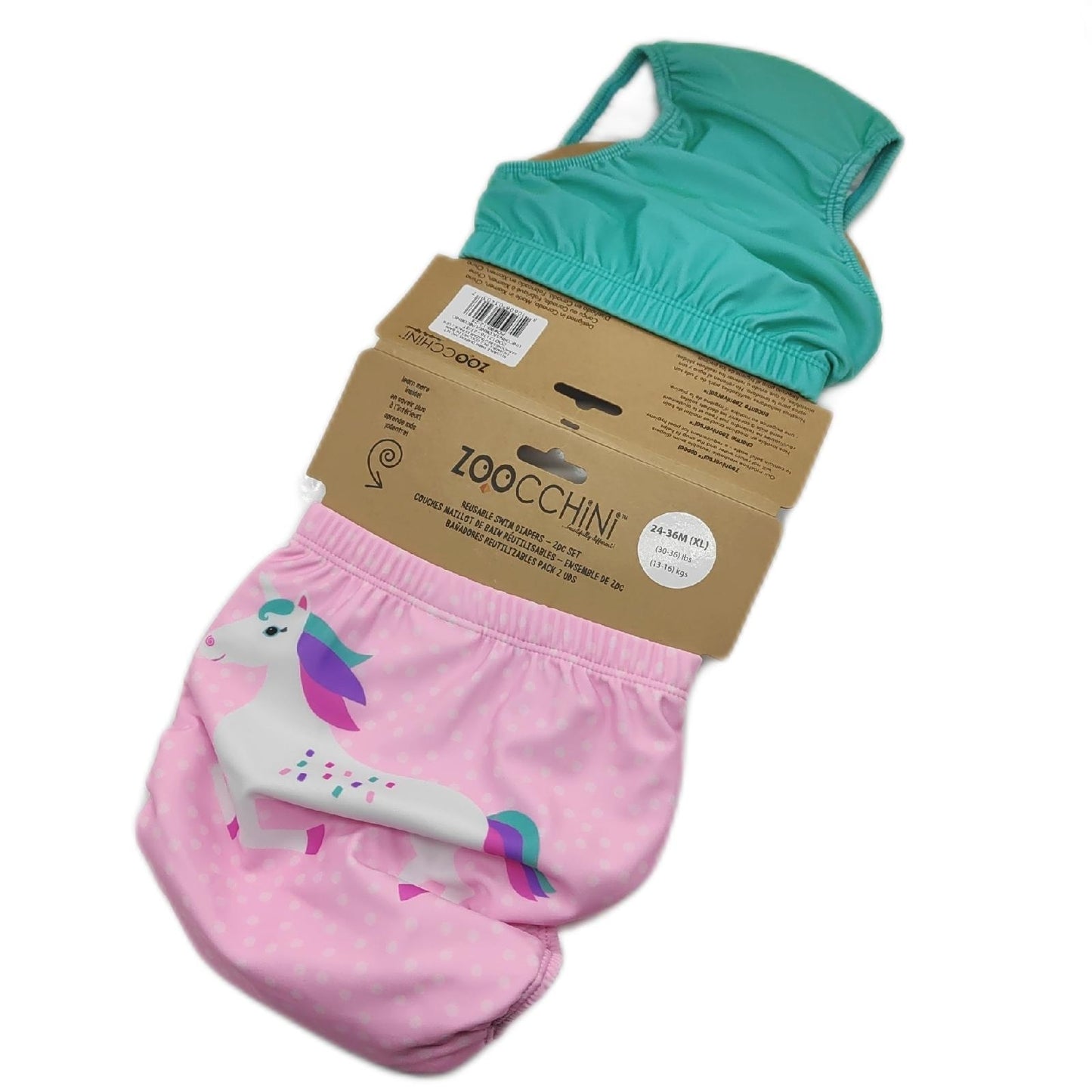 Unicorn Badeanzug Kinderbekleidung Pack 2 2T3T Schwimmanzug Badespaß Baby Schwimmen