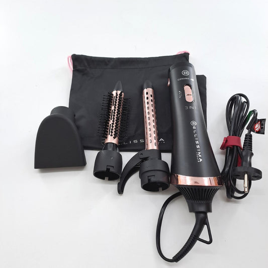 Imetec Pinsel Haarpflege Beauty Beautiful 3 in 1 Keramik Air Shaping Technik