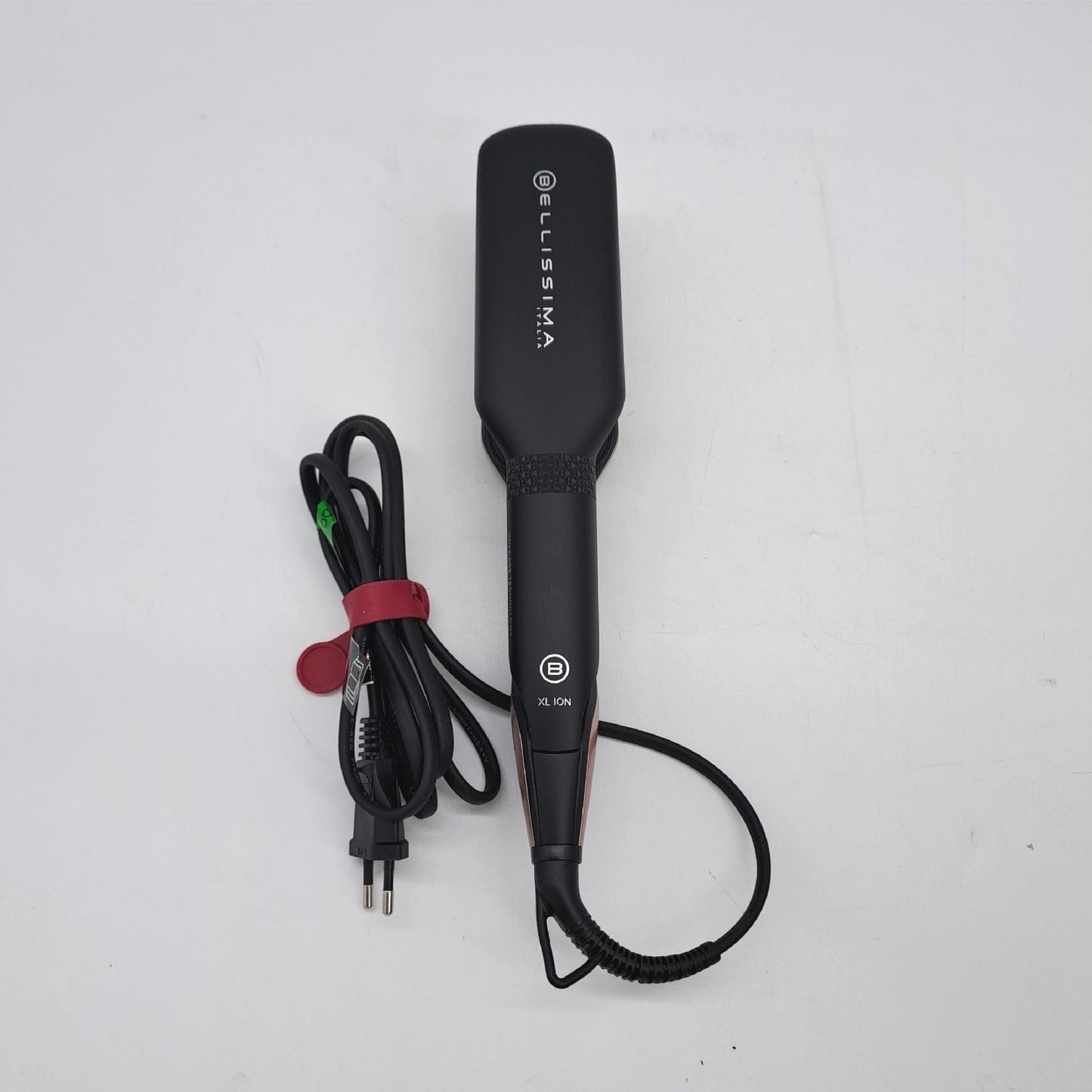 Bellissima Haarglätter Glätteisen Haarpflege XL Ion breite Platten effektives Styling für