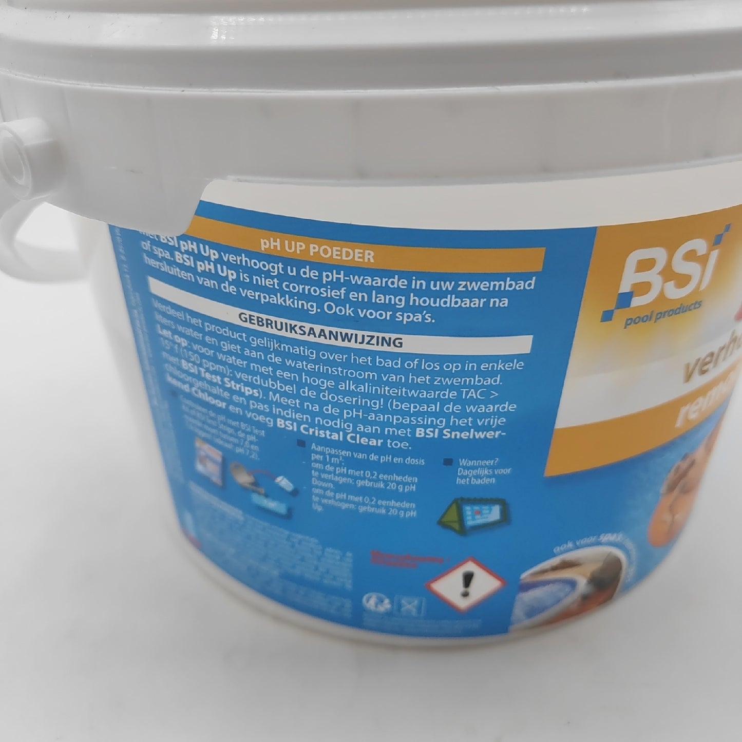 BSI Ph Up Pulver Schwimmbadzubehör Erhöhung pH Wert Wasserpflege Spa Pflege
