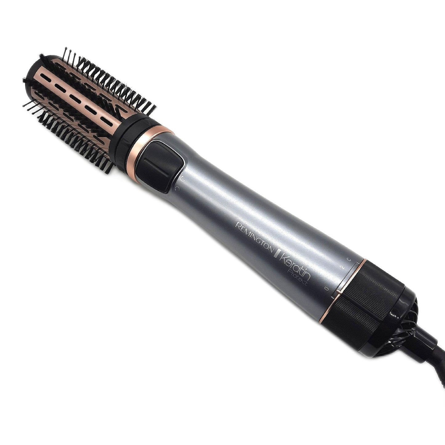 Remington Warmluftbürste Rotierend Keratin Protect - ohne Haarklammern