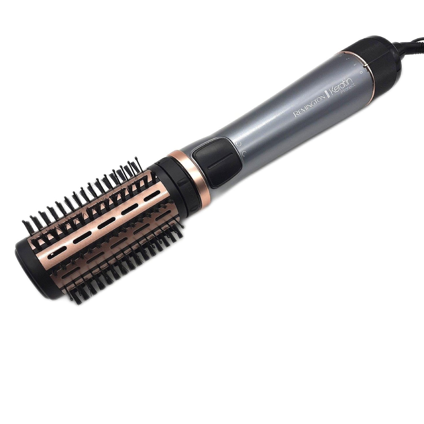 Remington Warmluftbürste Rotierend Keratin Protect - ohne Haarklammern
