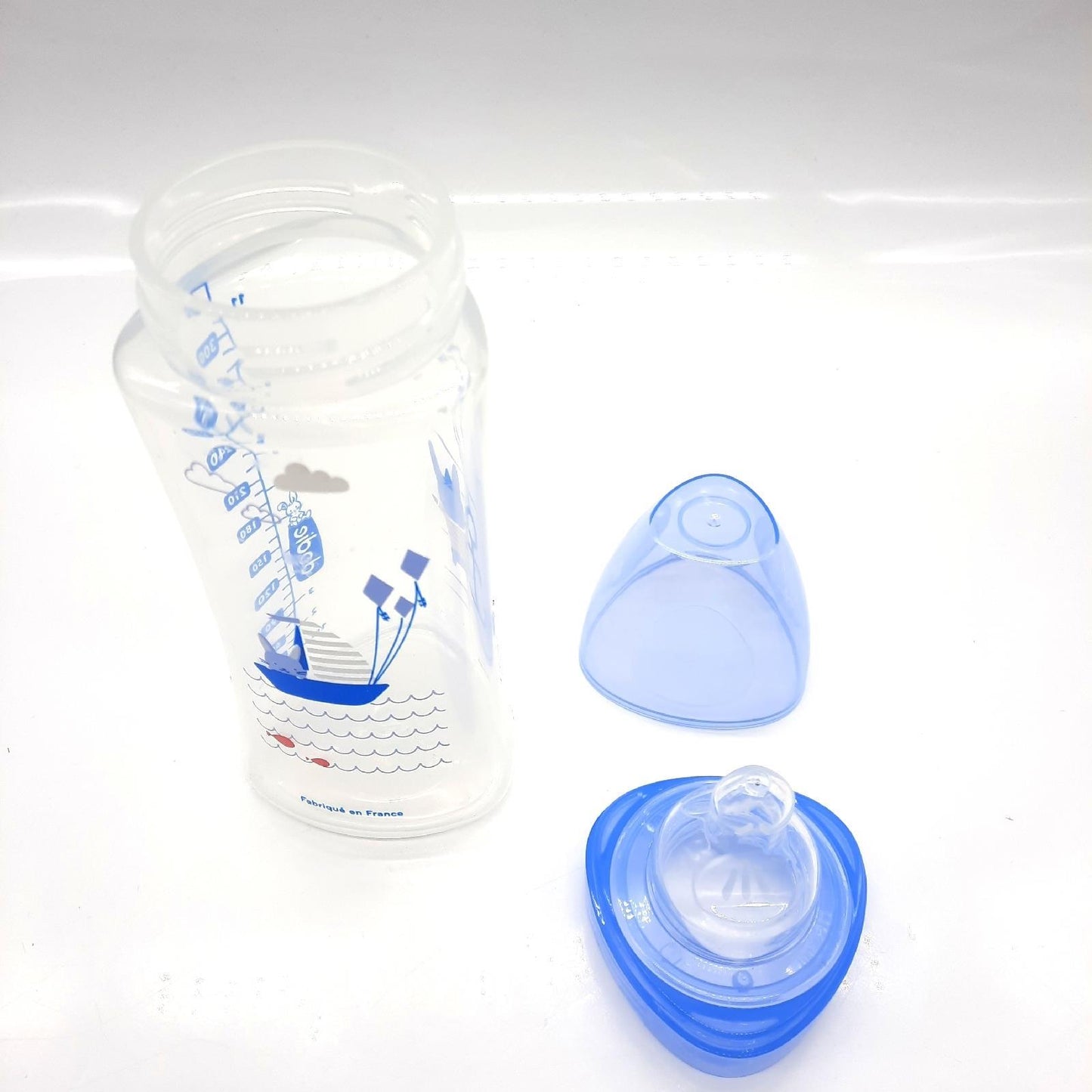 Dodie Babyflasche Babybedarf Antikolik Sensation Plus 330 ml Blau Beruhigend