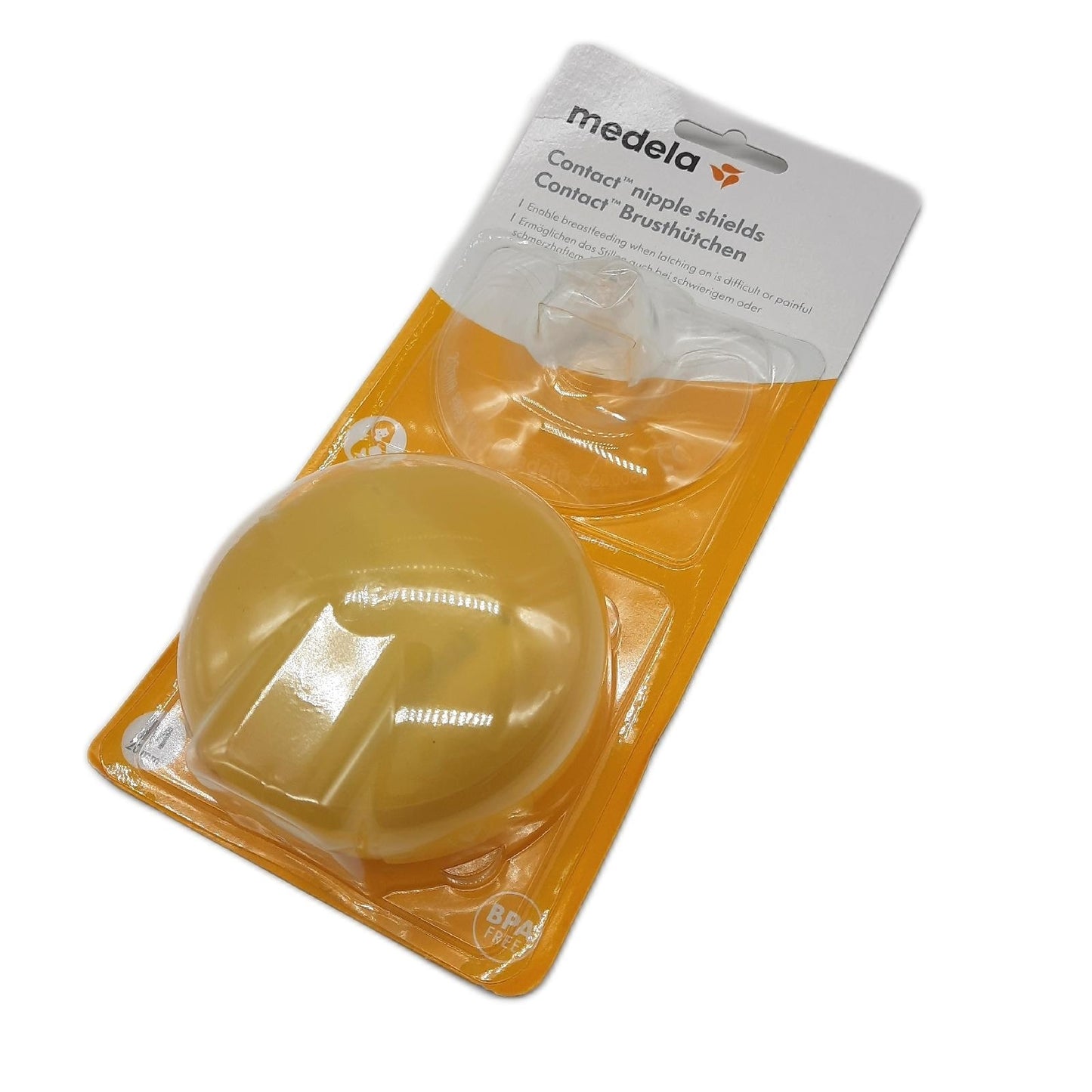Medela Brusthütchen Stillzubehör BPA frei Silikon 20 mm medium weich ultradünn Etui