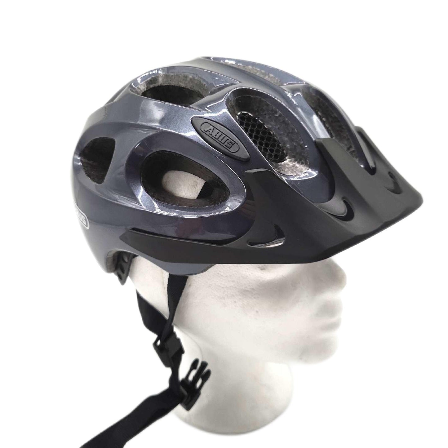 ABUS Fahrradhelm Stadthelm ACE Fahrradhelme Youn I LED Rücklicht Sicher schwarz gr
