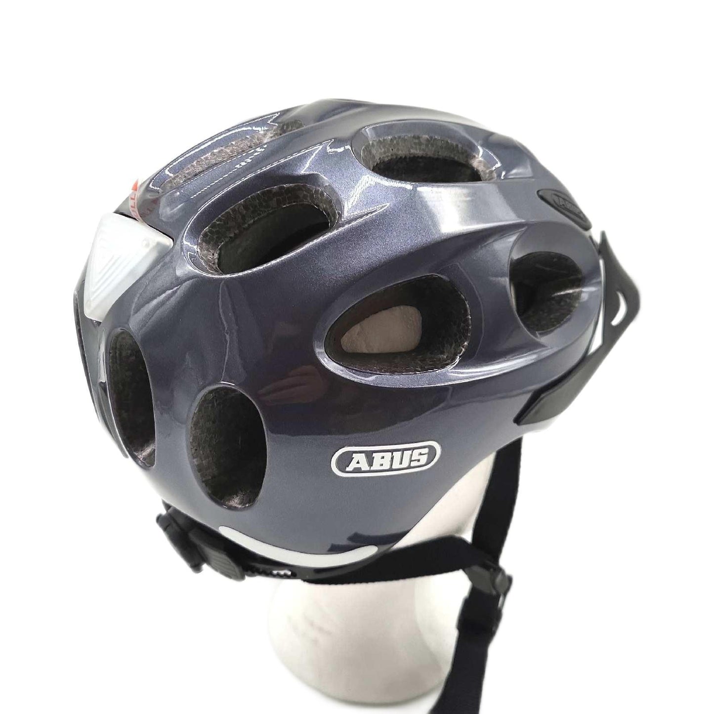 ABUS Fahrradhelm Stadthelm ACE Fahrradhelme Youn I LED Rücklicht Sicher schwarz gr