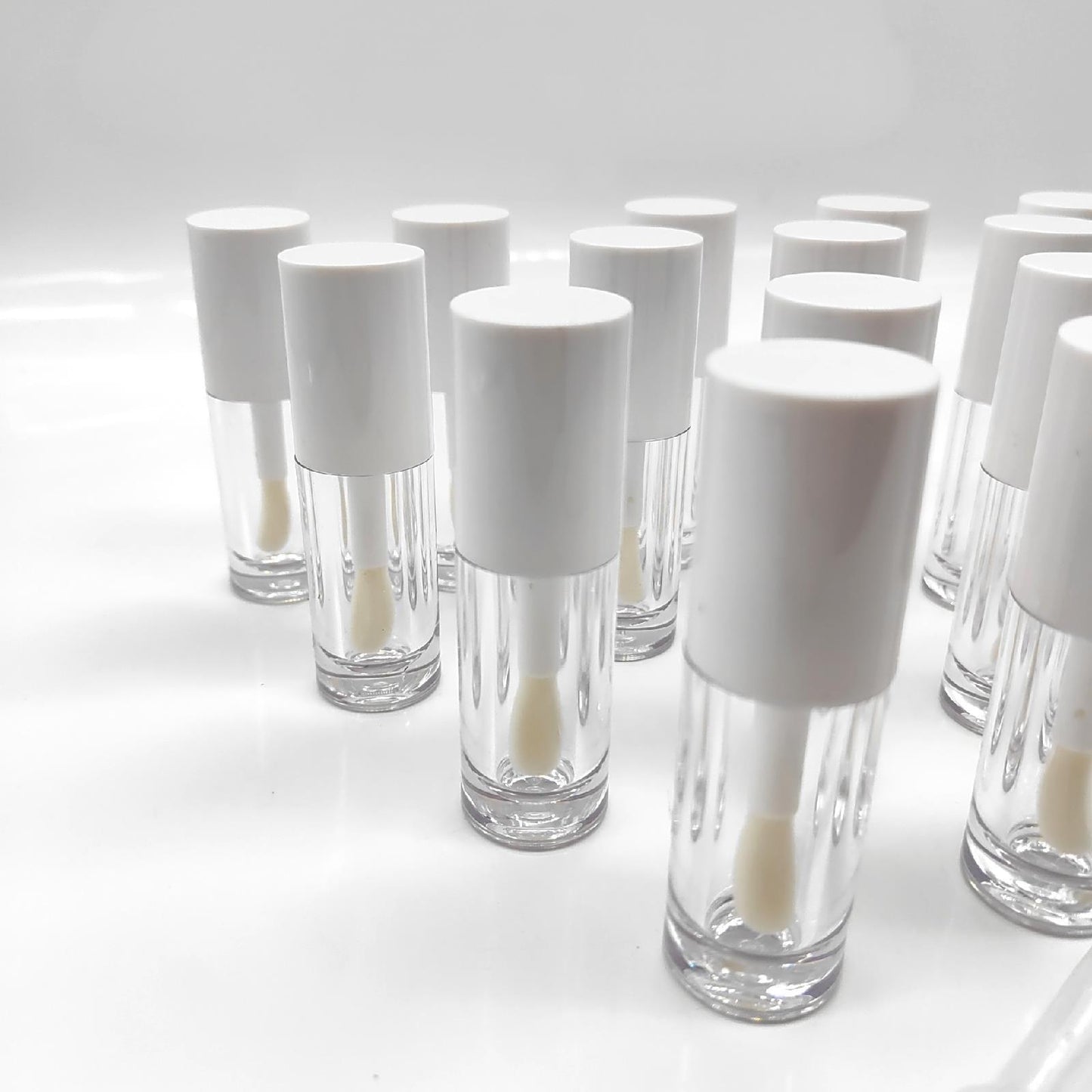 COSIDEA Lipgloss Röhren Kosmetikbehälter 14 Stück 6 ml Große Öffnung DIY Schönheit