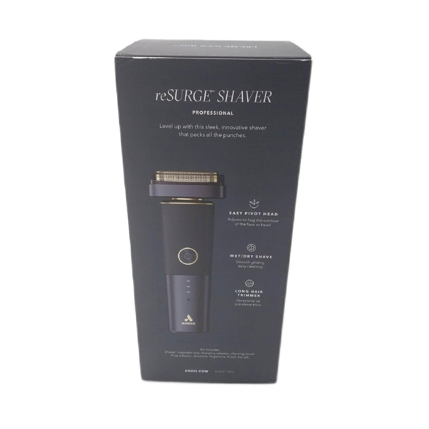 Andis 17305 reSURGE Elektrorasierer Titan Lithium Rasierer Folie Schnurlos