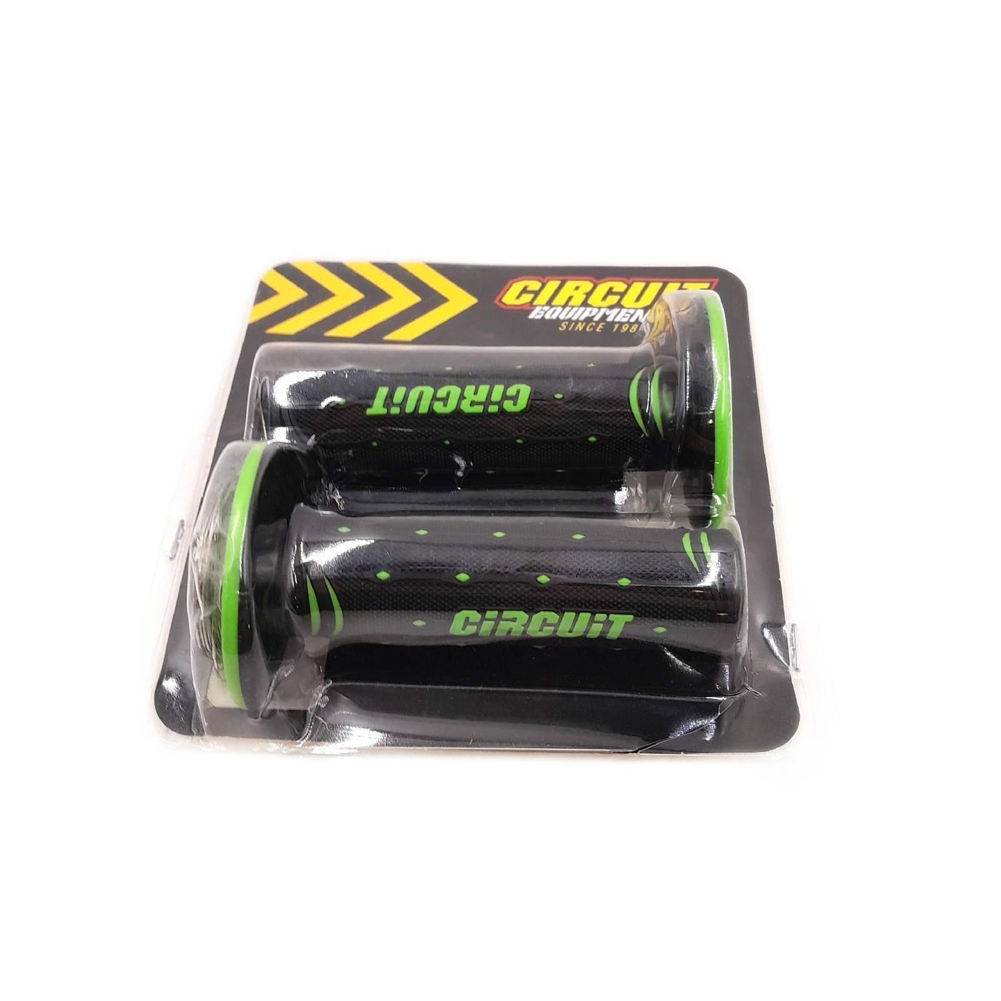 CIRCUIT Equipment MA0042-217 Motorradgriffe Jupiter, Schwarz/Grün