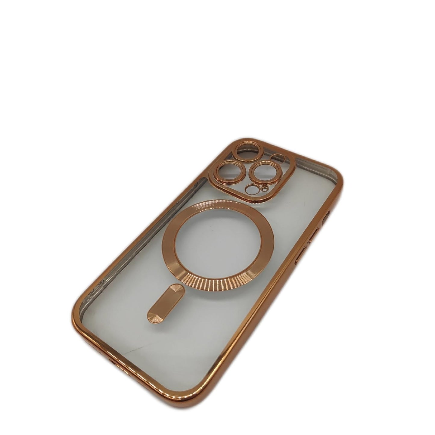 Meifigno Hülle Smartphone Zubehör Clear iPhone 14 Pro MagSafe kompatibel Anti Vergilbungsschutz
