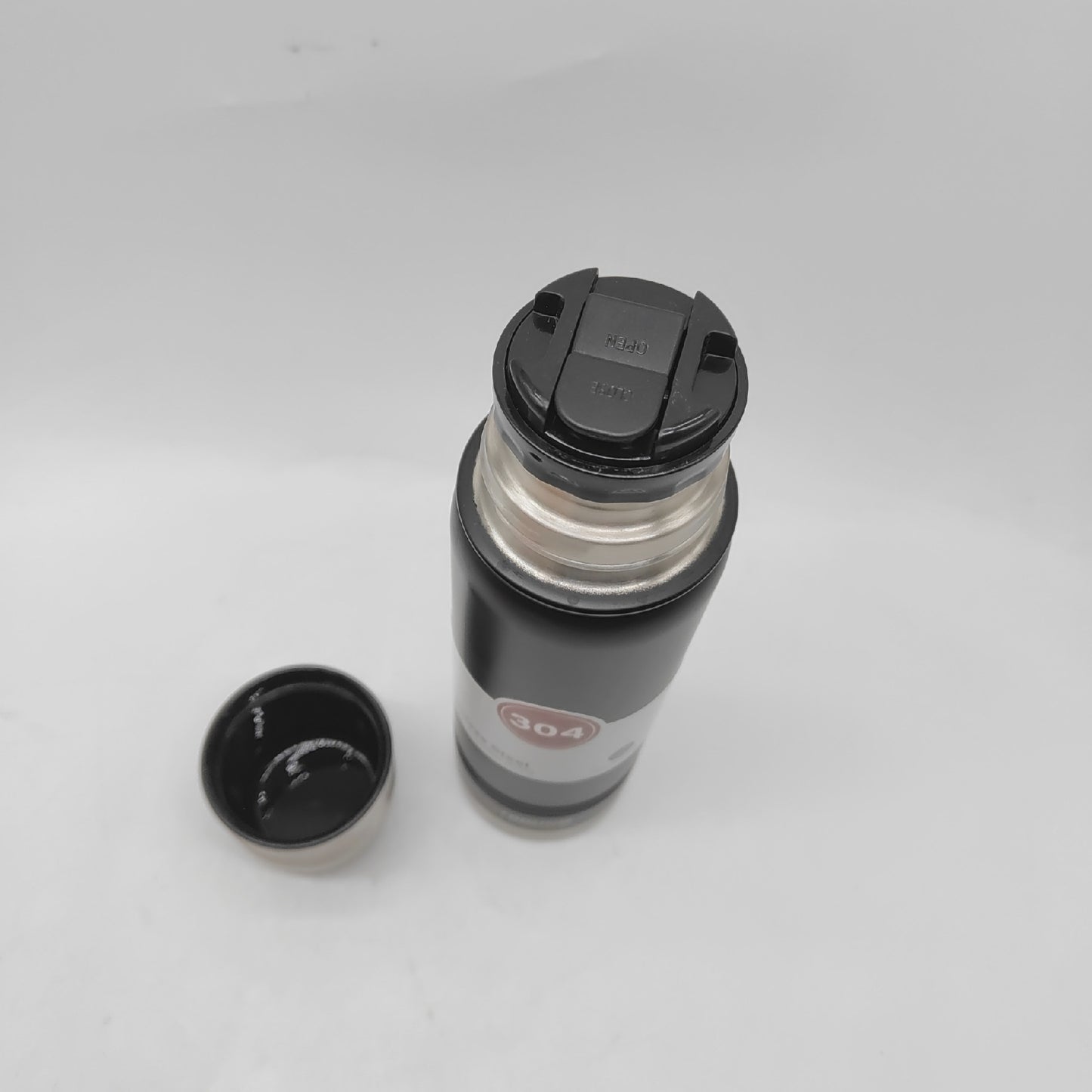 Edelstahl Isolierflasche Trinkgefäß Haushalt Isolierte Thermoskanne 350 ml praktisch langlebig