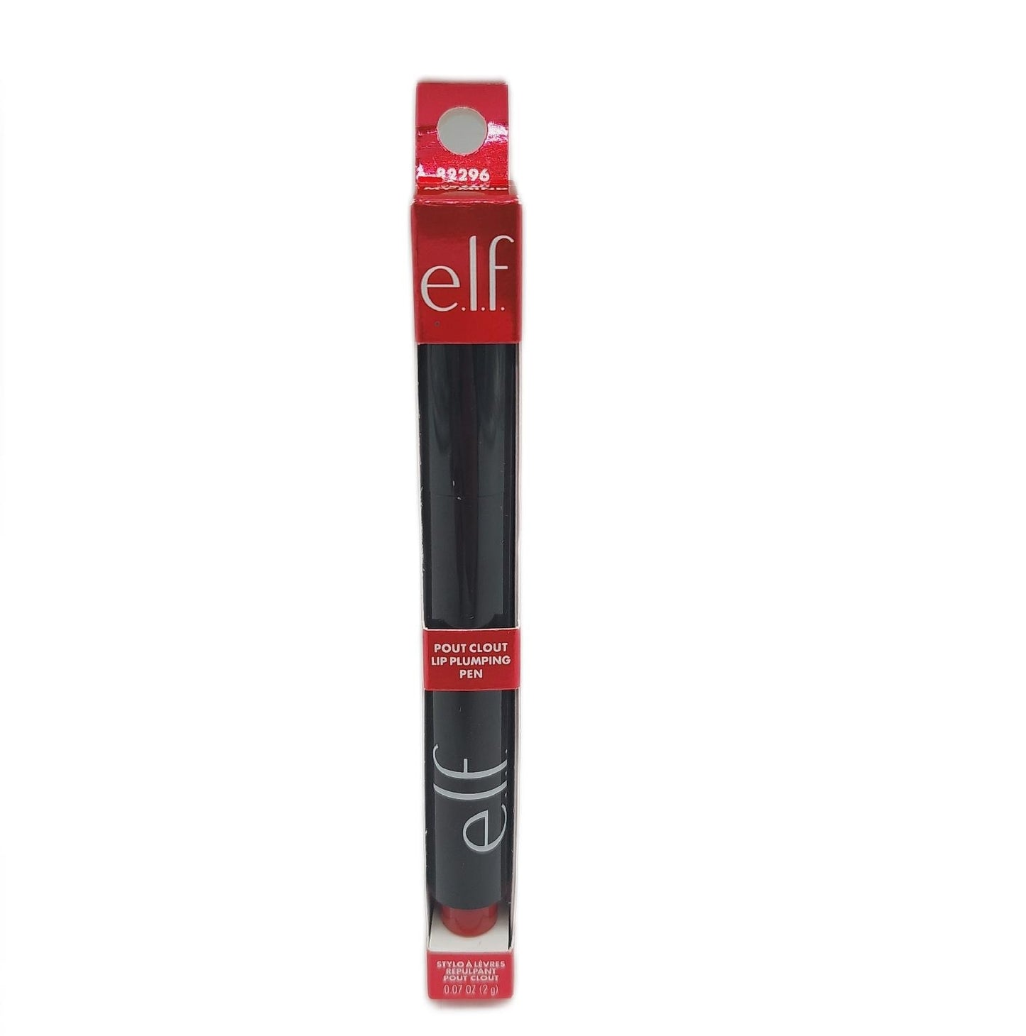 e.l.f. Pout Clout Lip Plumping Pen pflegender Lippenbalsam transparente Farbe und Lippen