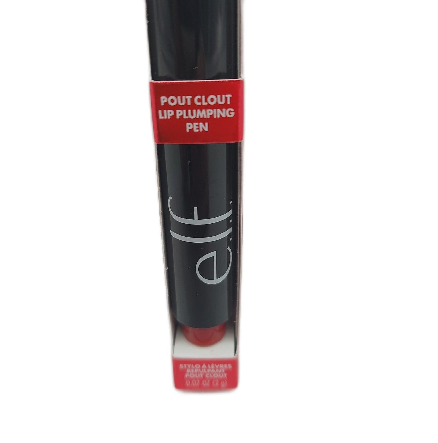 e.l.f. Pout Clout Lip Plumping Pen pflegender Lippenbalsam transparente Farbe und Lippen
