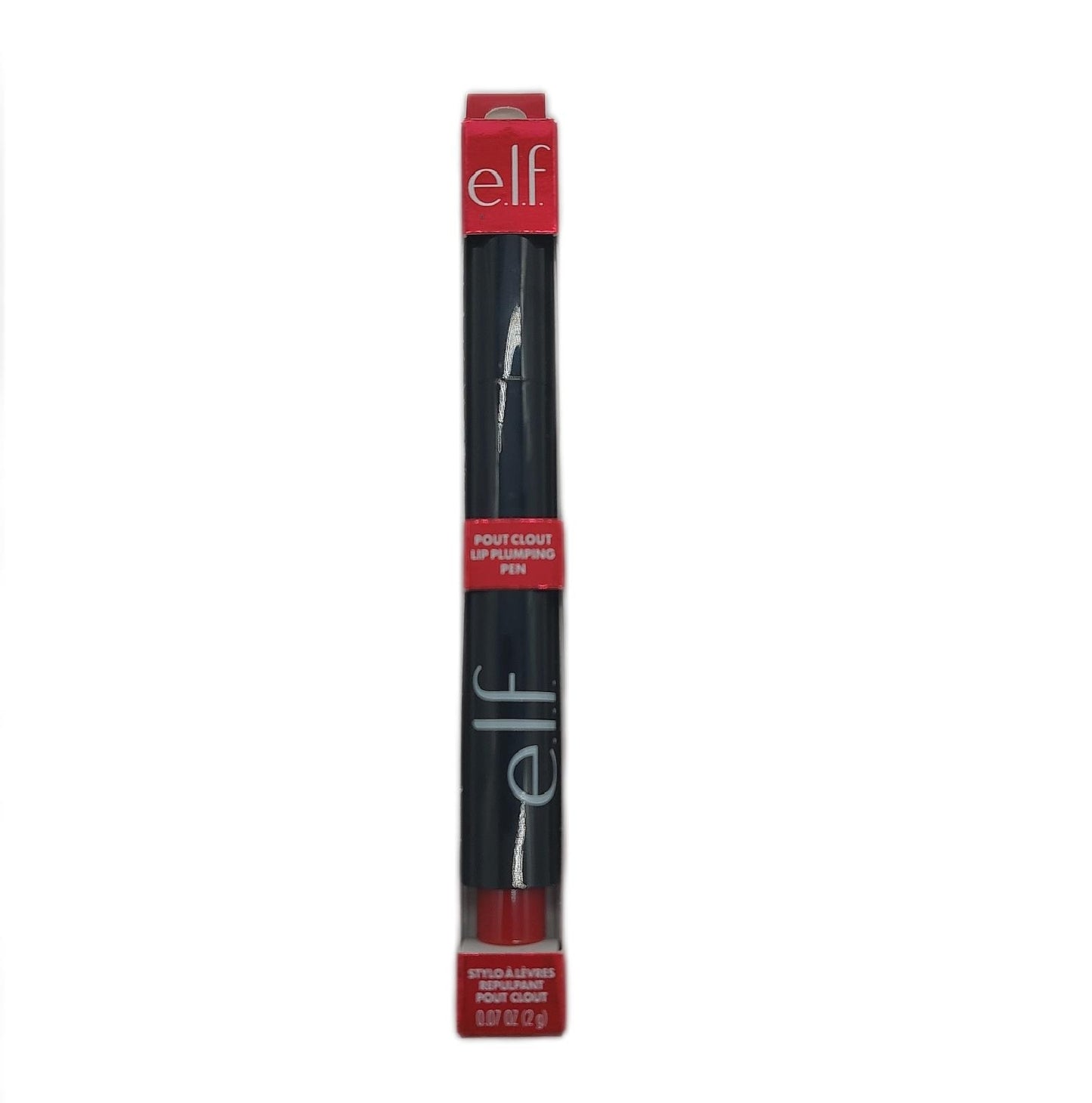 e.l.f. Pout Clout Lip Plumping Pen pflegender Lippenbalsam transparente Farbe und Lippen