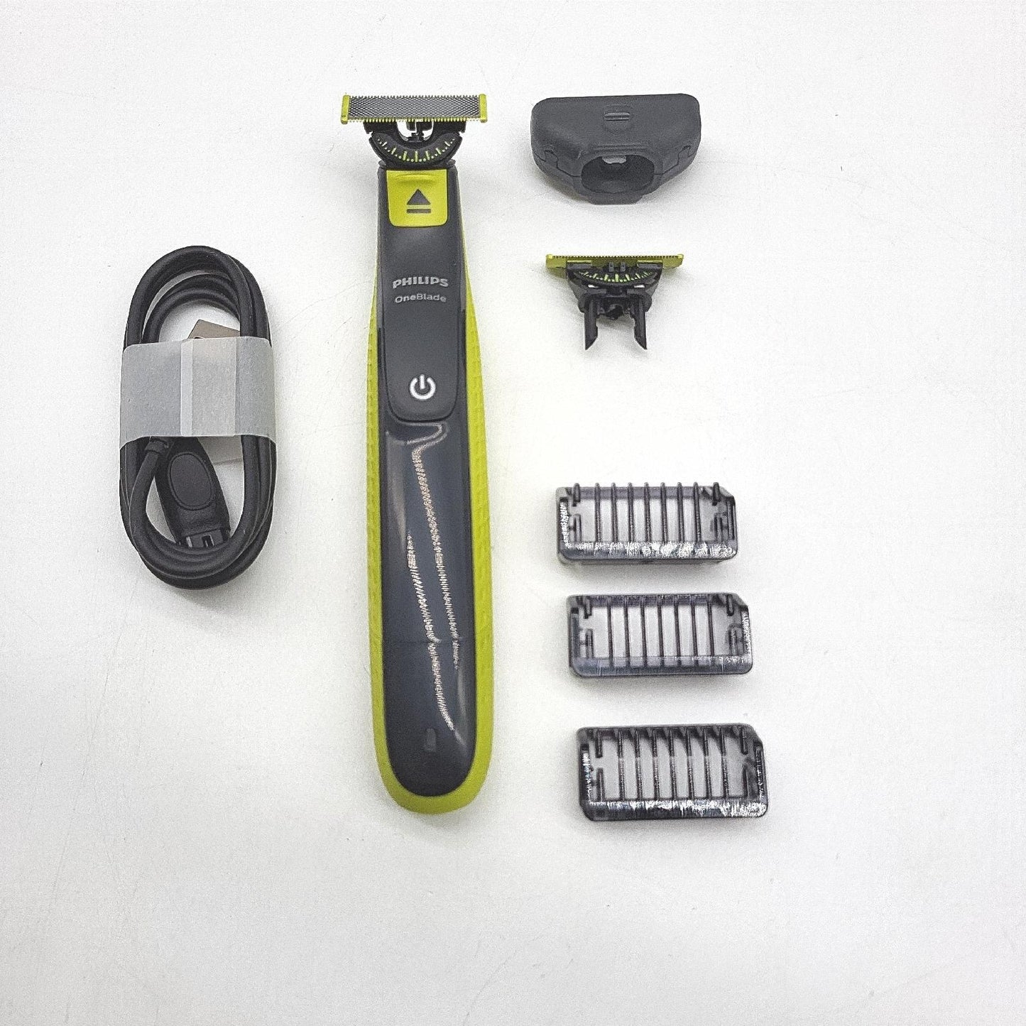 Philips OneBlade 360 Face Elektrischer Bartschneider Rasierer 2x 360 Klingen 3x