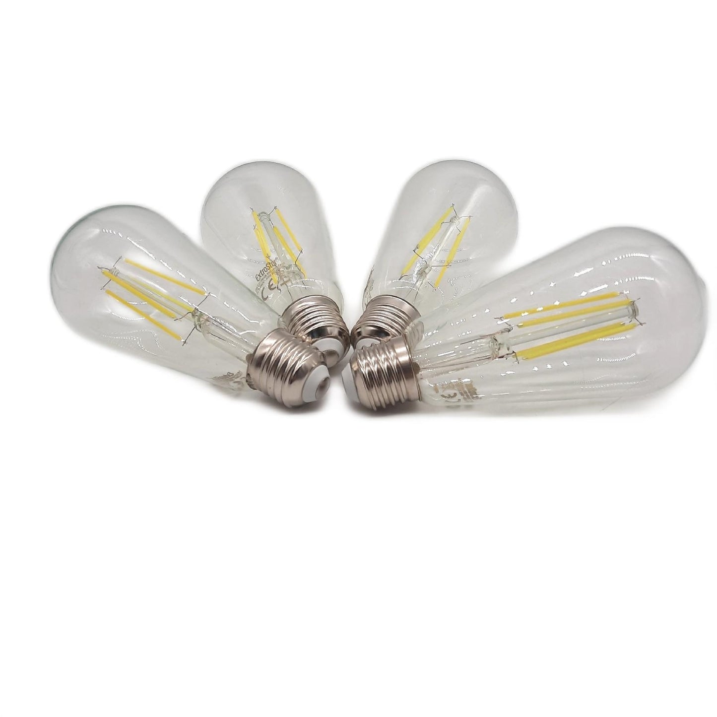 Aigostar Glühbirne Beleuchtung Lampen E27 Dimmbare Retroglühbirnen 6W Warmlicht Energieeffizient
