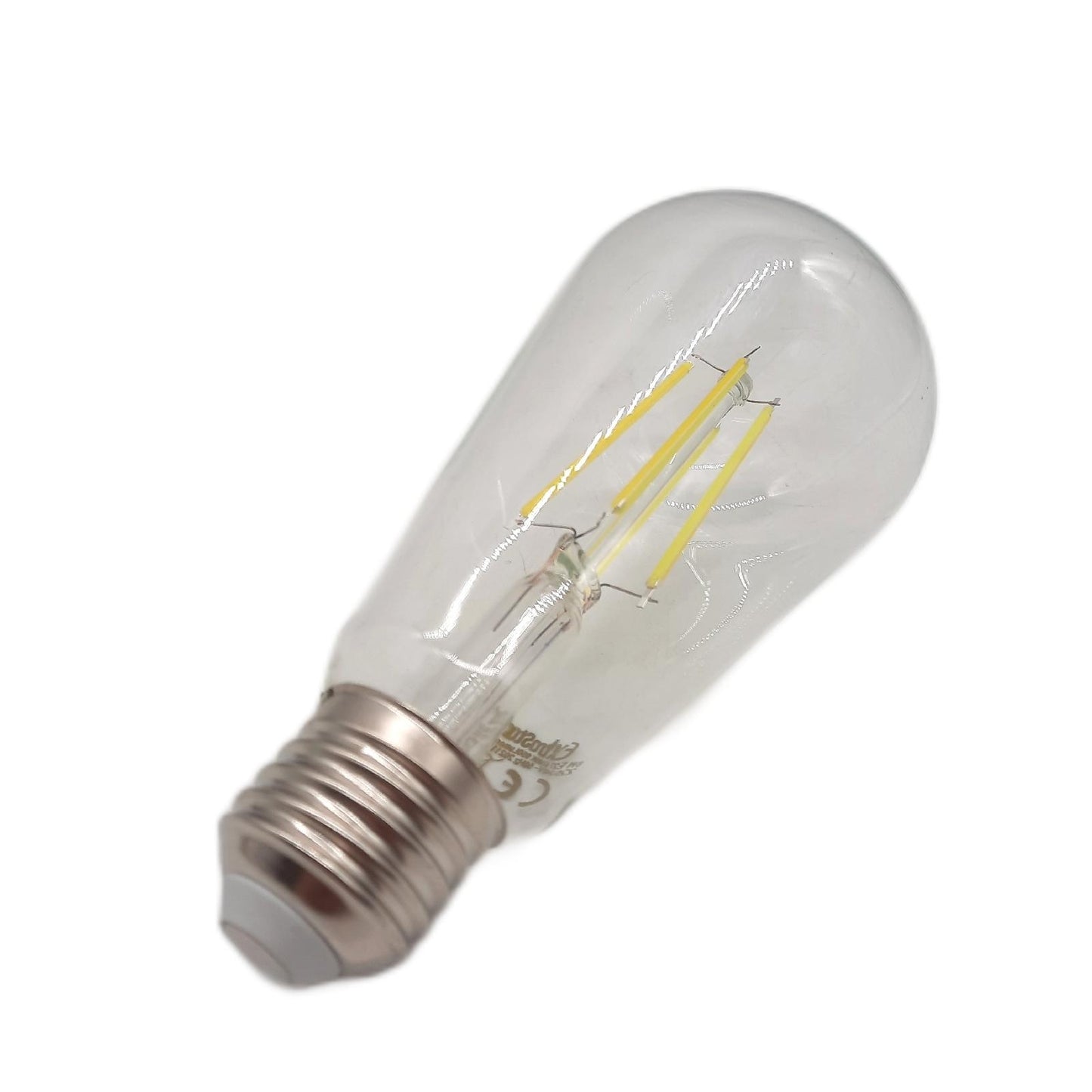 Aigostar Glühbirne Beleuchtung Lampen E27 Dimmbare Retroglühbirnen 6W Warmlicht Energieeffizient
