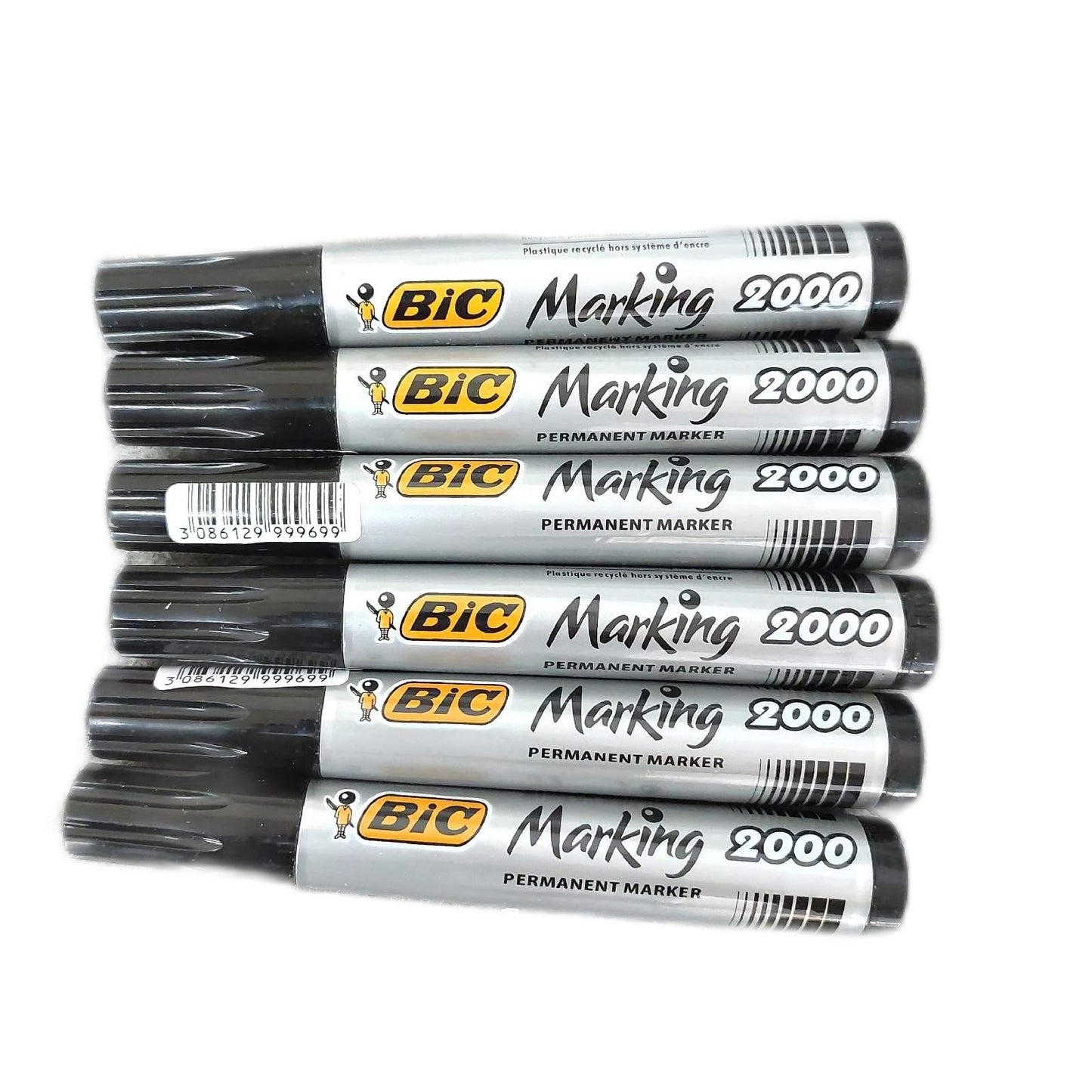 Bic Permanent Marker Schreibgerät Markierung Onyx 1482 Rundspitze Schwarz langlebig robust