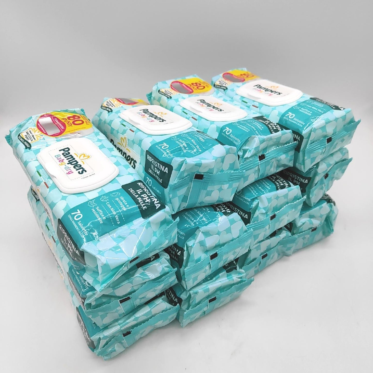 Pampers Baby Feuchttücher Babypflege Baby Fresh sanfte ph Wiederherstell