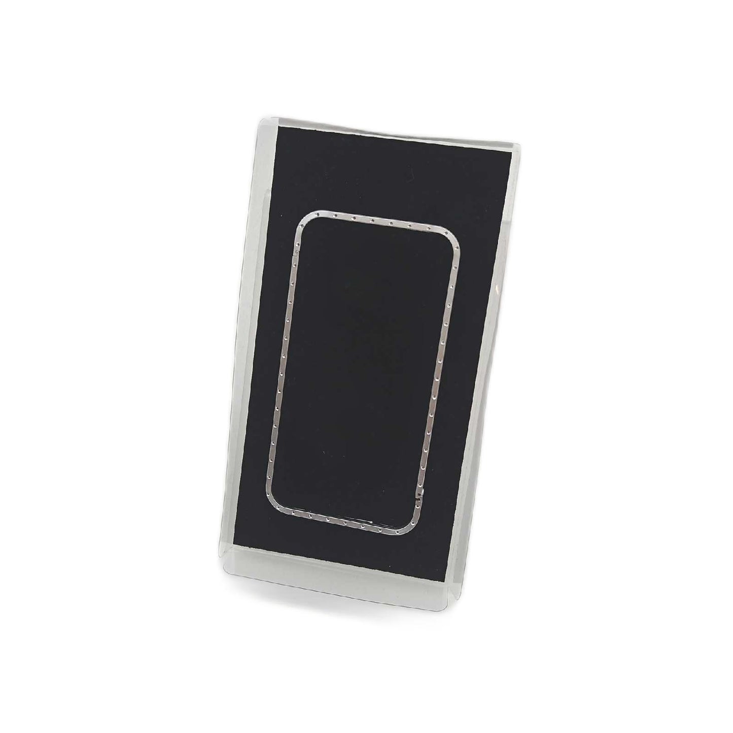 Swiss Charger SCP4001 Smart Schutzhülle mit Aluminium-Rahmen für iPhone 4/4S
