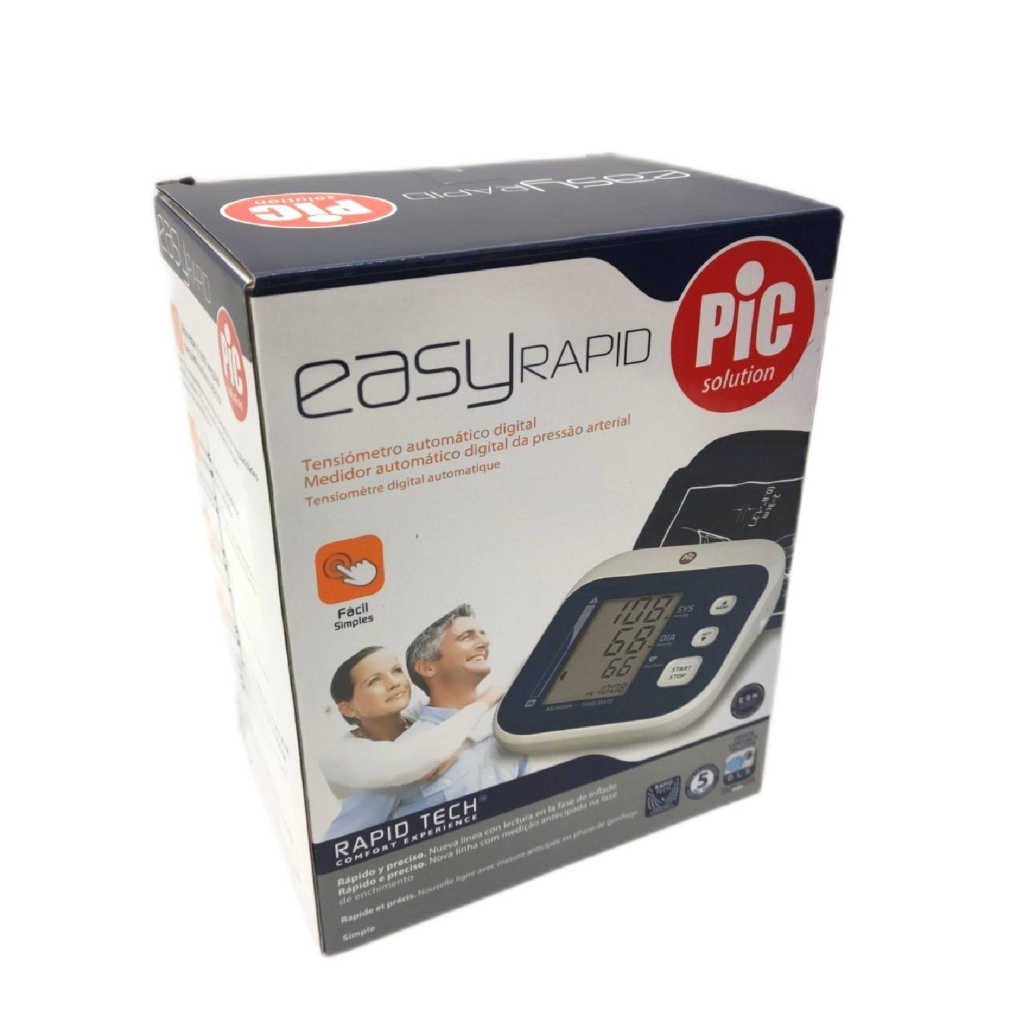 Pic Solution EasyRAPID Sphygmomanometer Blutdruckmessgerät, 1 Stück (1er Pack)