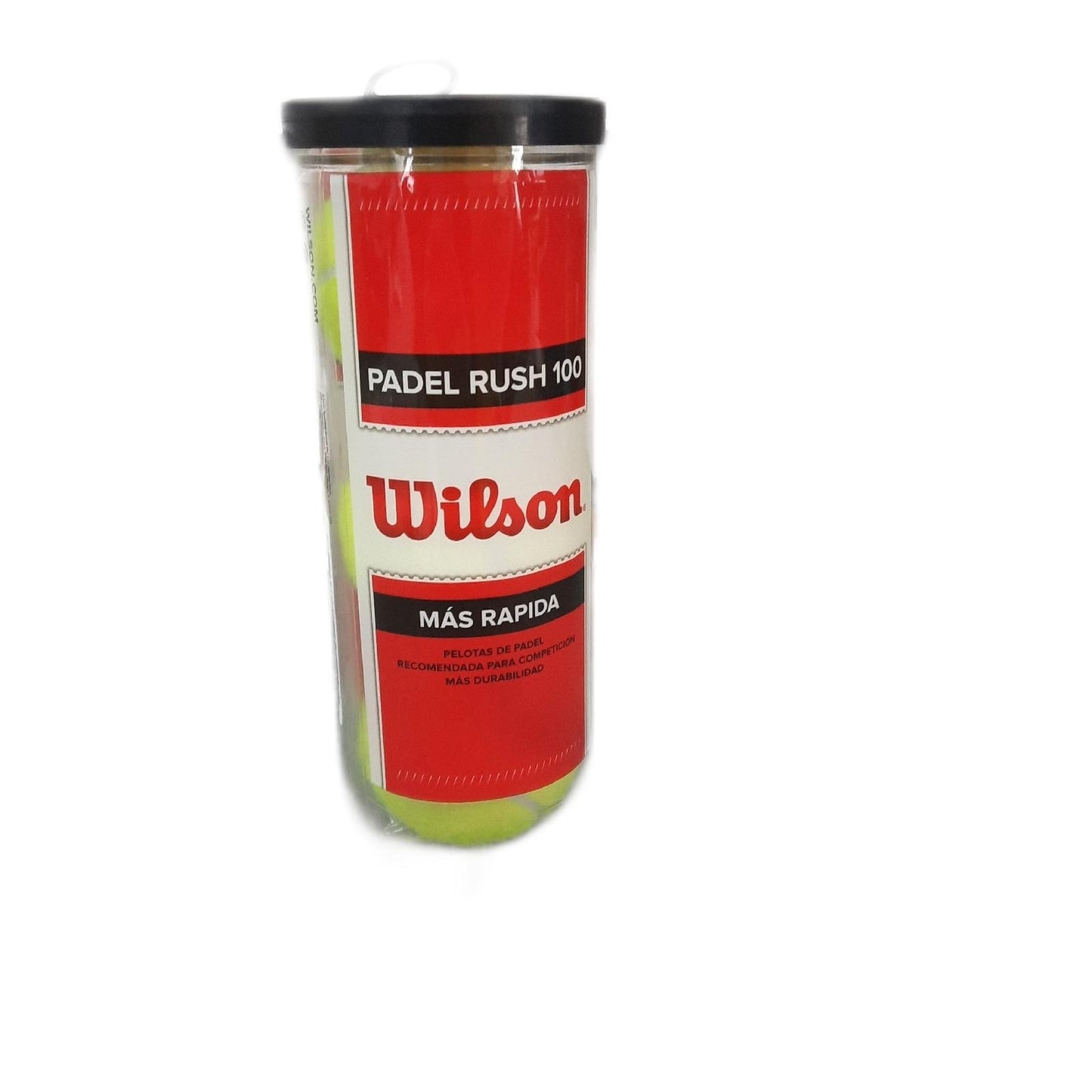 Wilson Padel Schläger Sportartikel Rush 100 Set passend für Tennisspieler Gelb