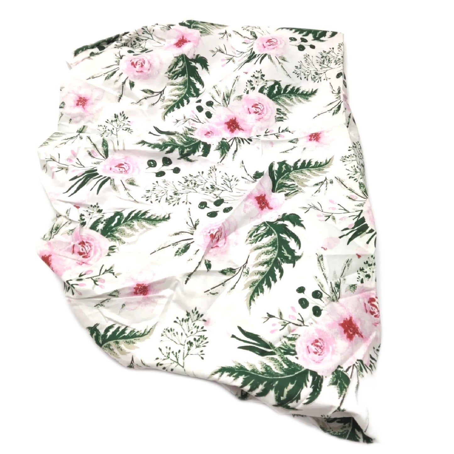 Medi Partners Spannbettlaken 60x120 Baby Bettlaken Kinderbett Spannbetttuch 100% Baumwolle - Fitted Kinder Sheet Bettwäsche Babymatratze Schlafsack Babybett (Pinke Blumen)