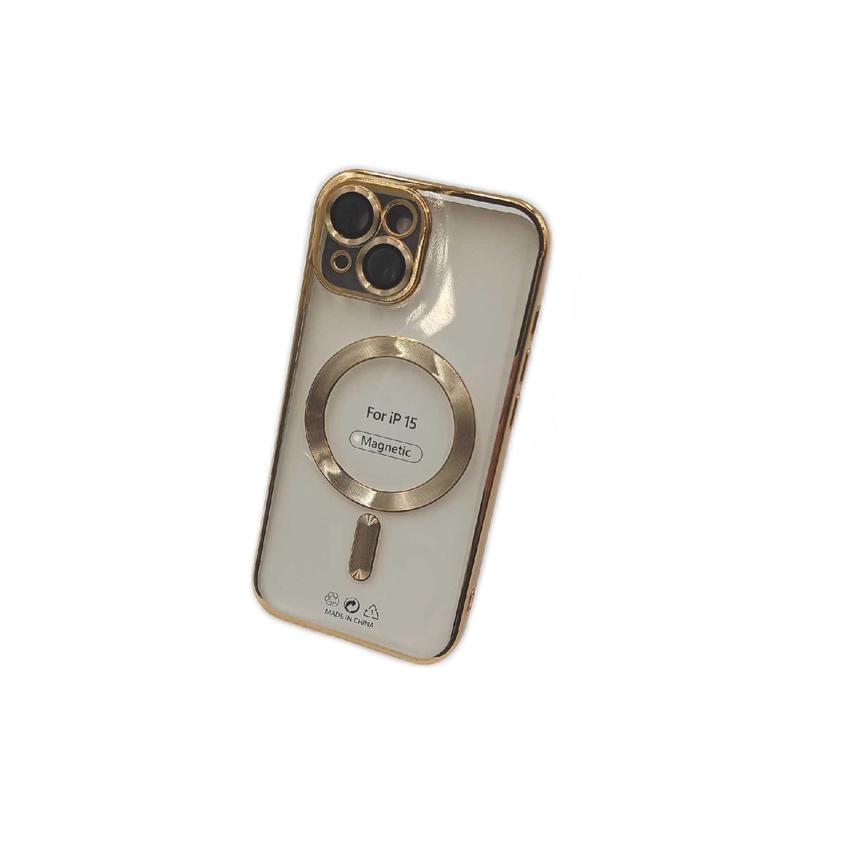 Lafunda Handyhülle Schutzhülle iPhone 15 Transparent MagSafe Kompatibel