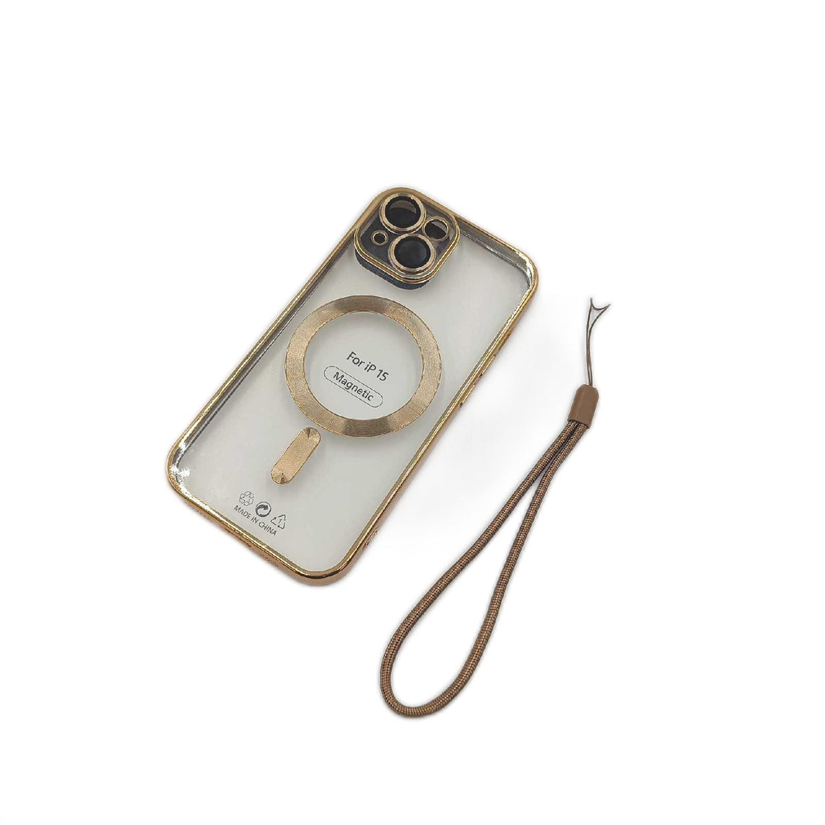 Lafunda Handyhülle Schutzhülle iPhone 15 Transparent MagSafe Kompatibel