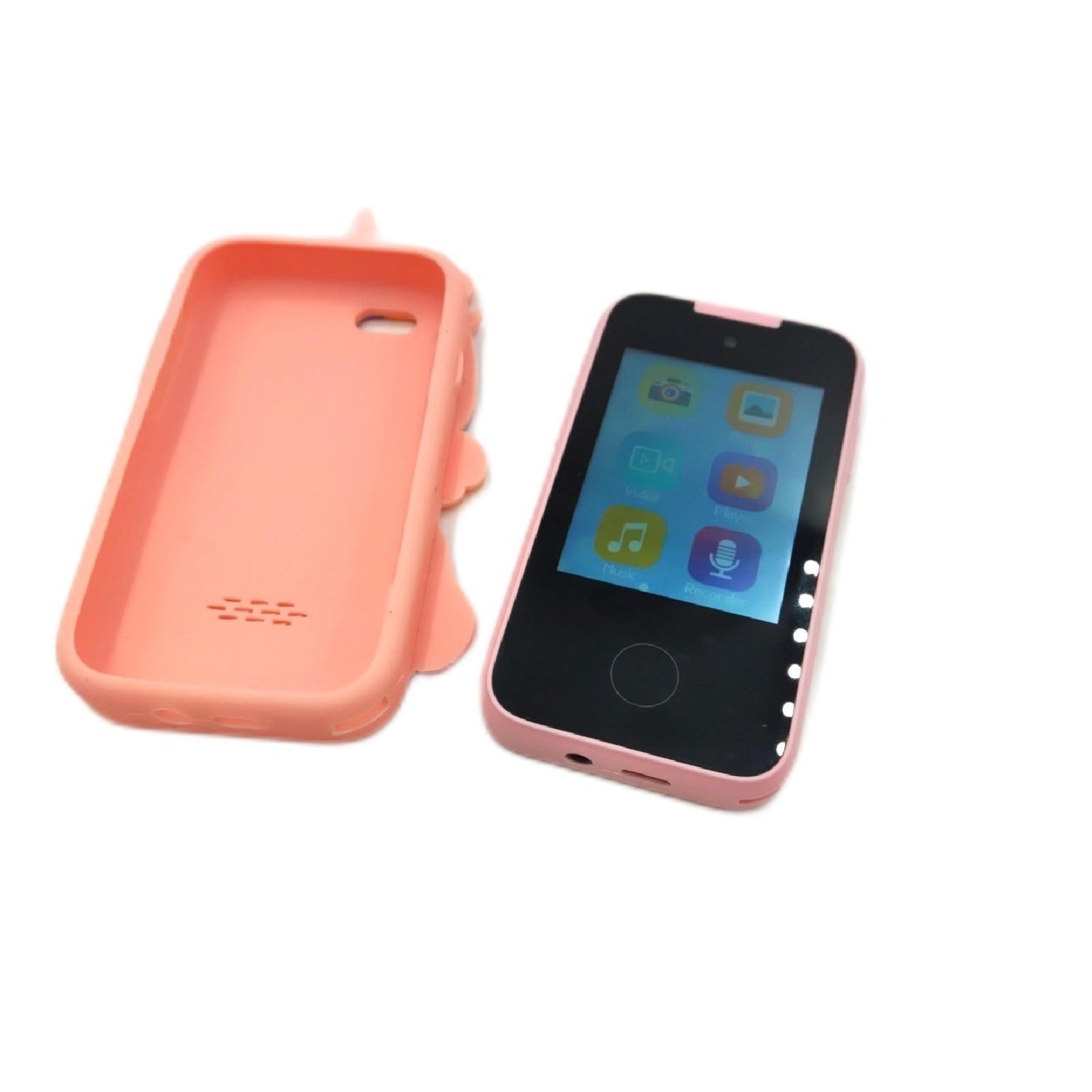 Musunfe Spielzeugtelefon Kindersmartphone Spielzeug Musunfe 21 Funktionen Lernspielzeug Geschenk