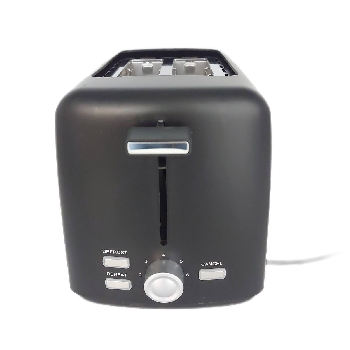 Amazon Basics 2 Scheiben Toaster 7 Braeunungsstufen Herausnehmbarer Toastereinsatz weiß