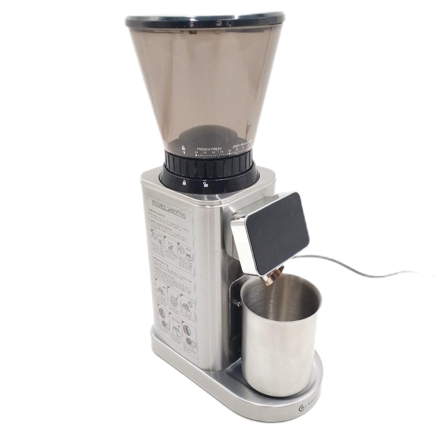 AMZCHEF Kaffeemühle Küchengeräte Elektrische Kaffeemühle abnehmbar praktisch