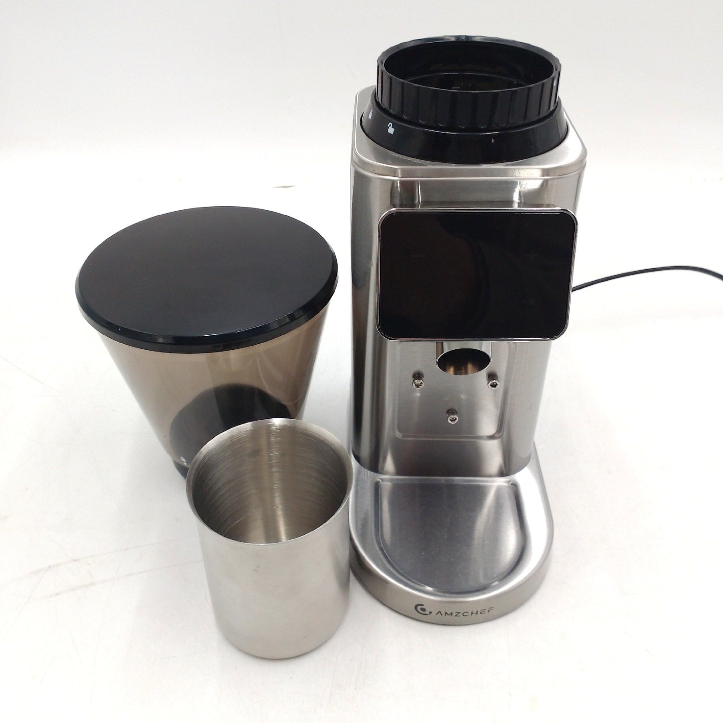AMZCHEF Kaffeemühle Küchengeräte Elektrische Kaffeemühle abnehmbar praktisch