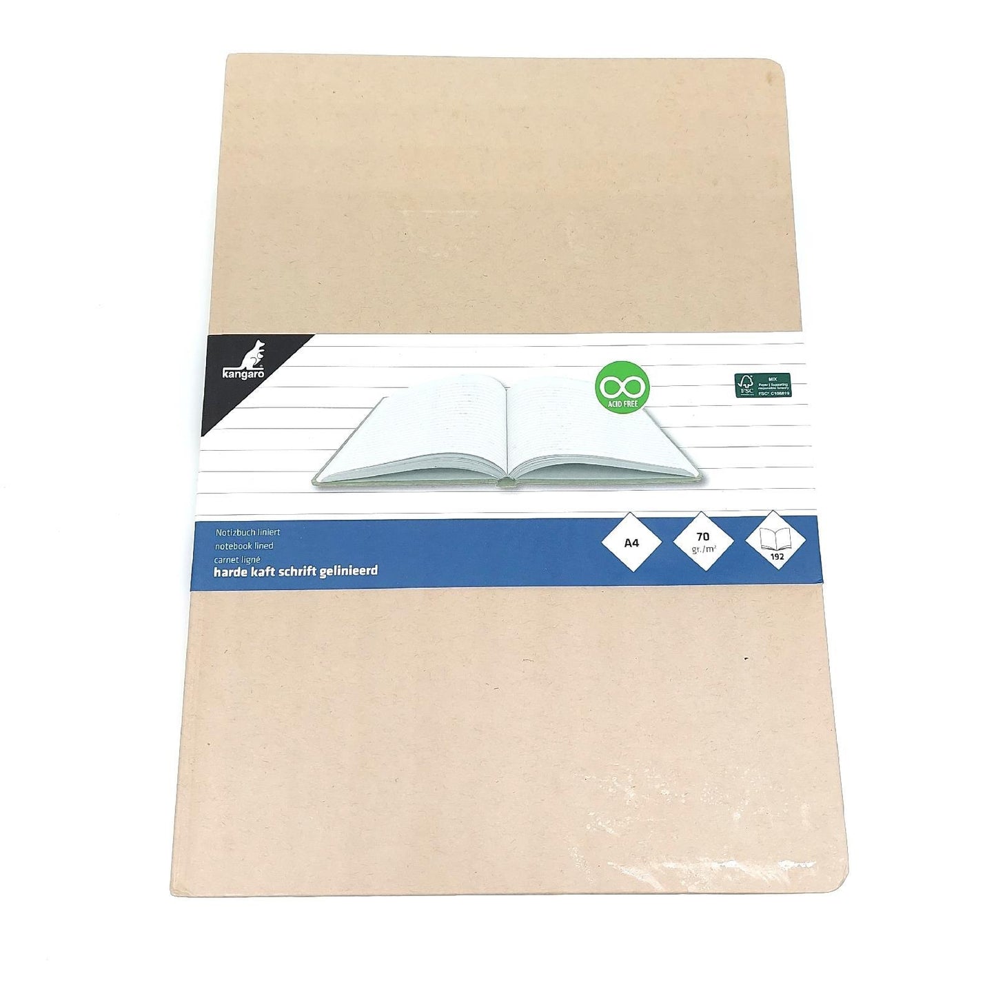 Kangaro Notizbuch Schreibwaren Schule K 5523 linierte Blätter für Notizen Büro kraft 96 Blatt