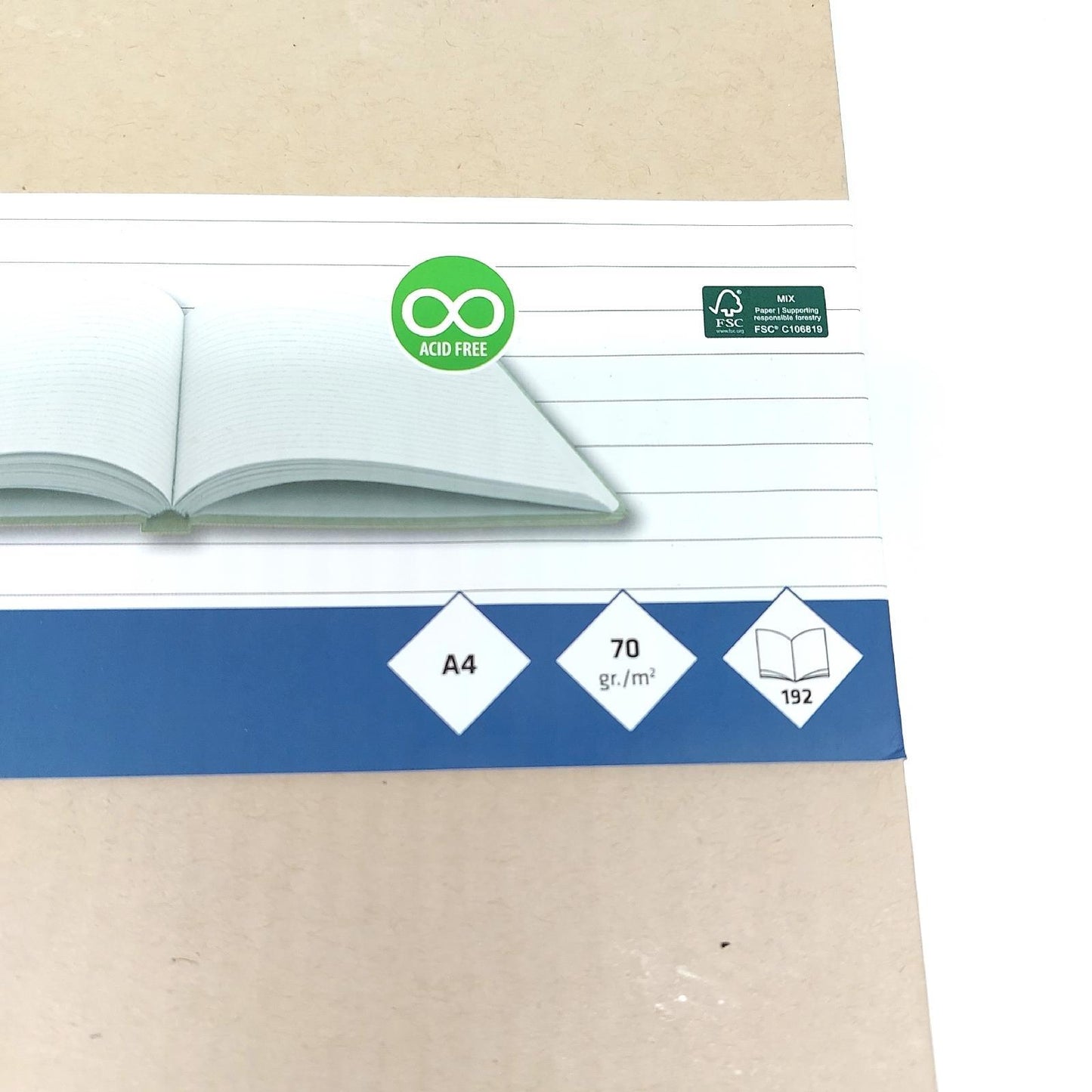 Kangaro Notizbuch Schreibwaren Schule K 5523 linierte Blätter für Notizen Büro kraft 96 Blatt