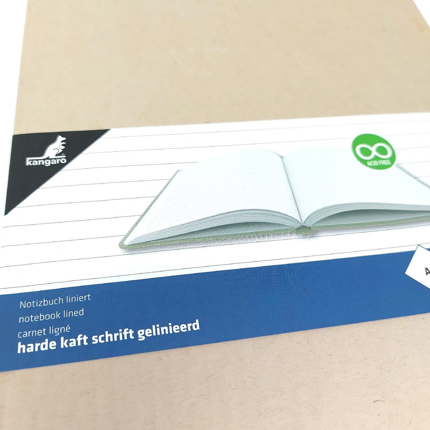 Kangaro Notizbuch Schreibwaren Schule K 5523 linierte Blätter für Notizen Büro kraft 96 Blatt